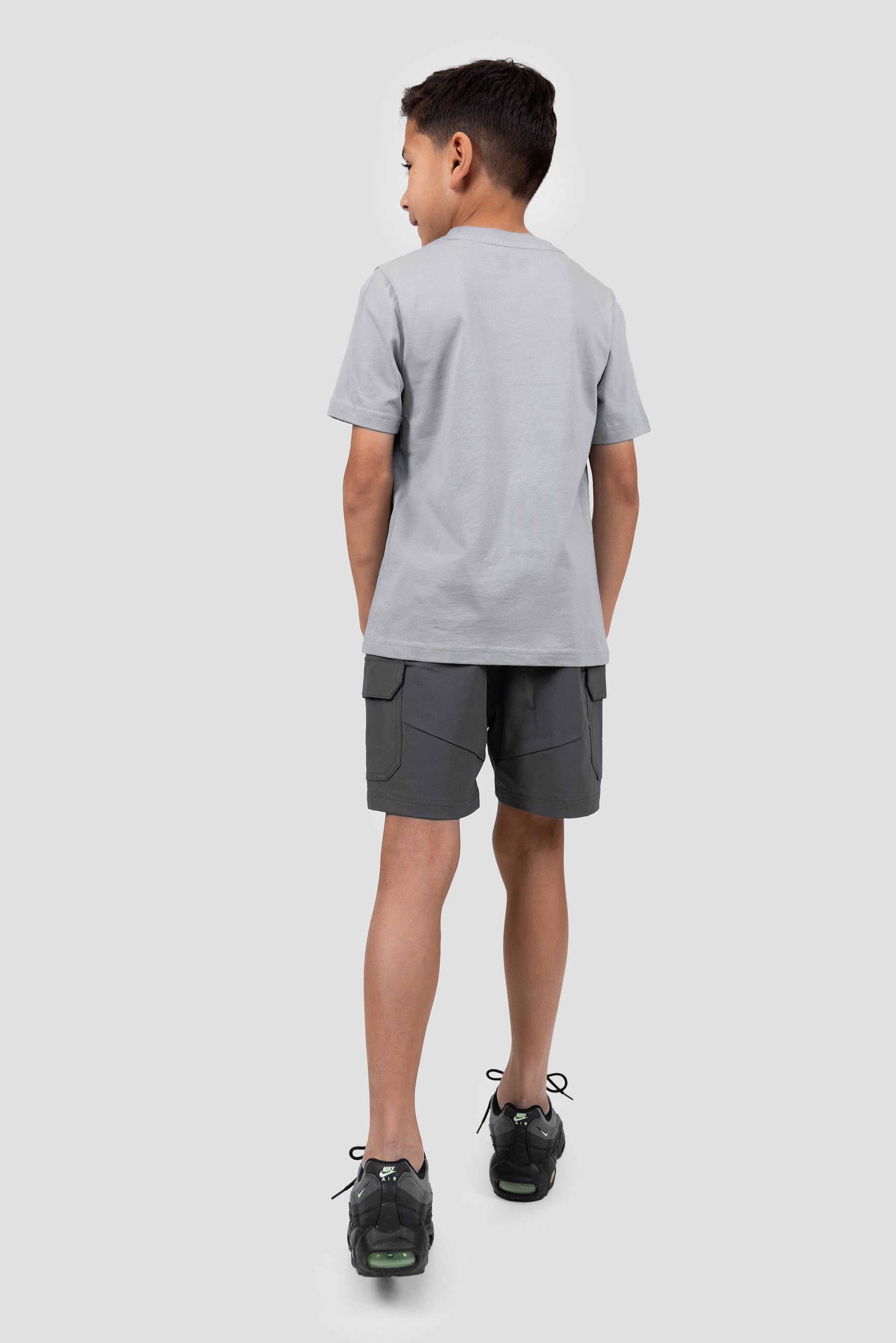 Boys Acadian Outdoor Short - Jet Grey