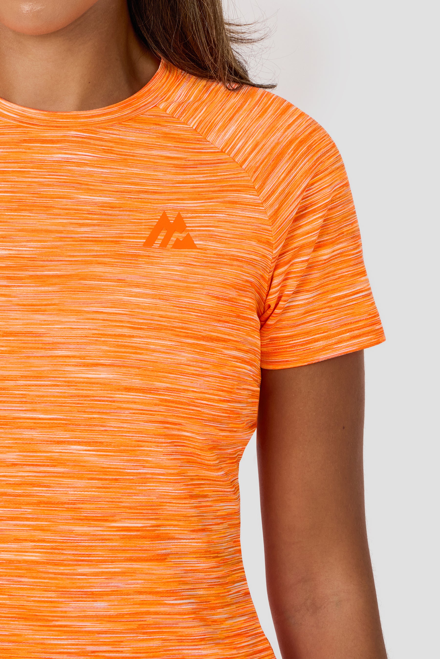 Women's Trail T-Shirt - Tangerine/White