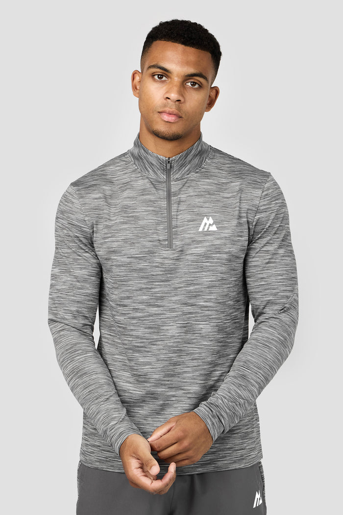 Trail 1/4 Zip - Grey Multi