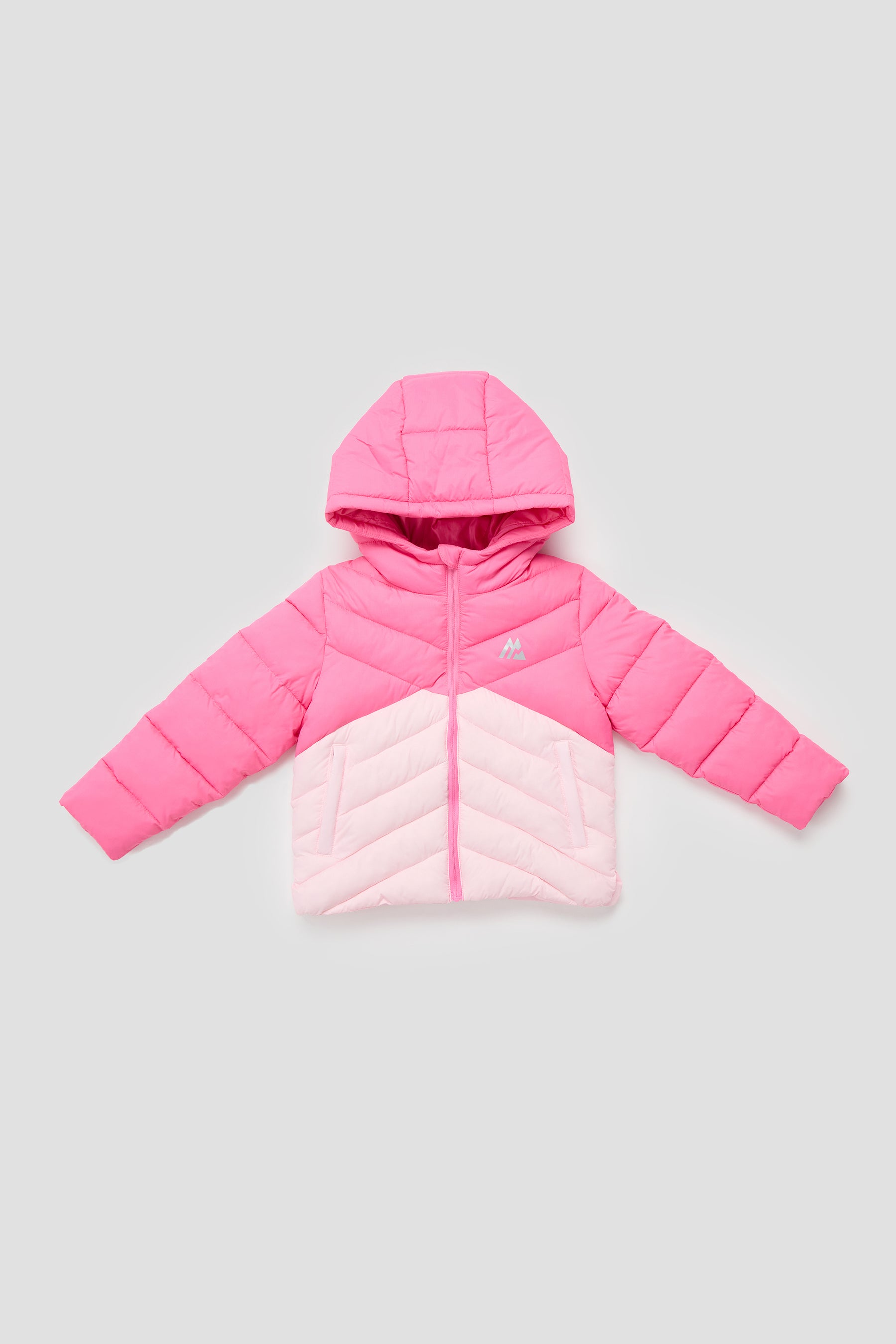 Infant Girls Icicle Jacket - Silk Pink/Framboise