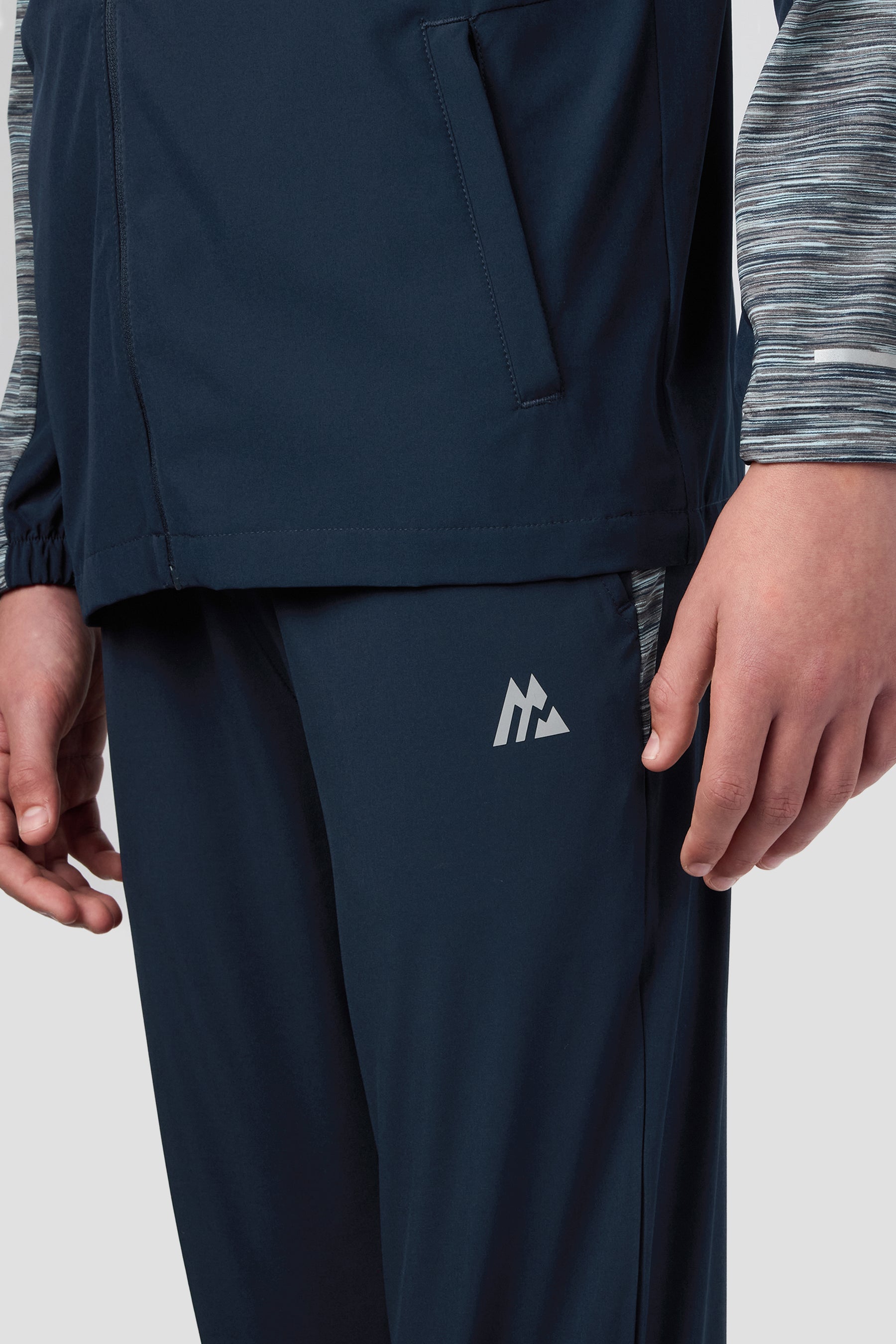 Boys Trail Woven Pant - Navy/Blue/Grey