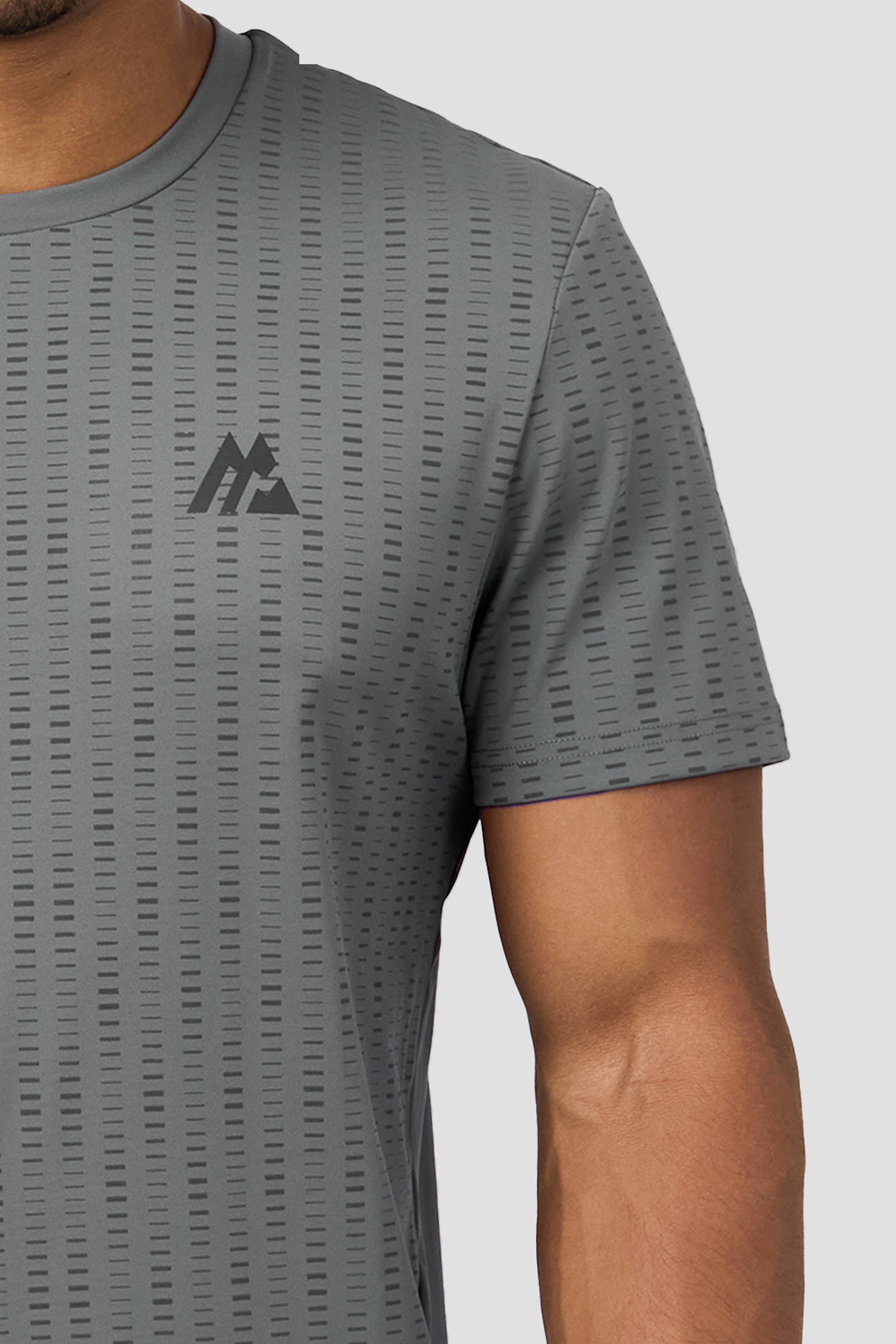 MTX Run Tempo T-Shirt - Cement Grey