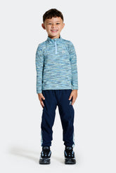 Infant Boys Trail 1/4 Zip - Blue/Citrus 