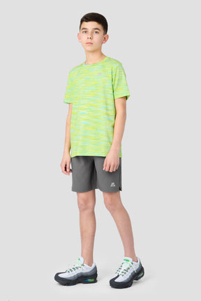 Boys Trail 2.0 Short - Grey/Yellow/Blue/White