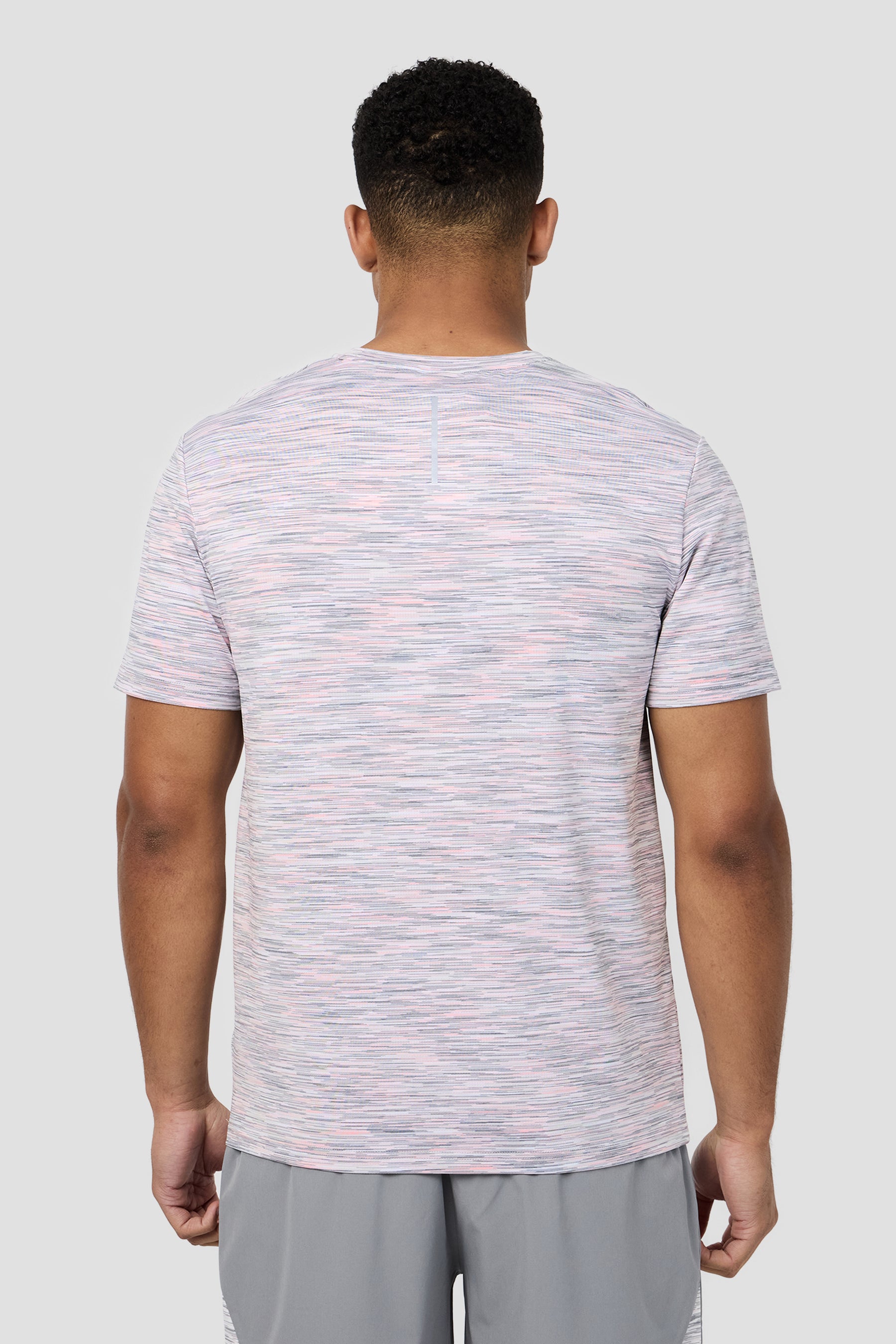 Trail T-Shirt - Grey/Pink/White