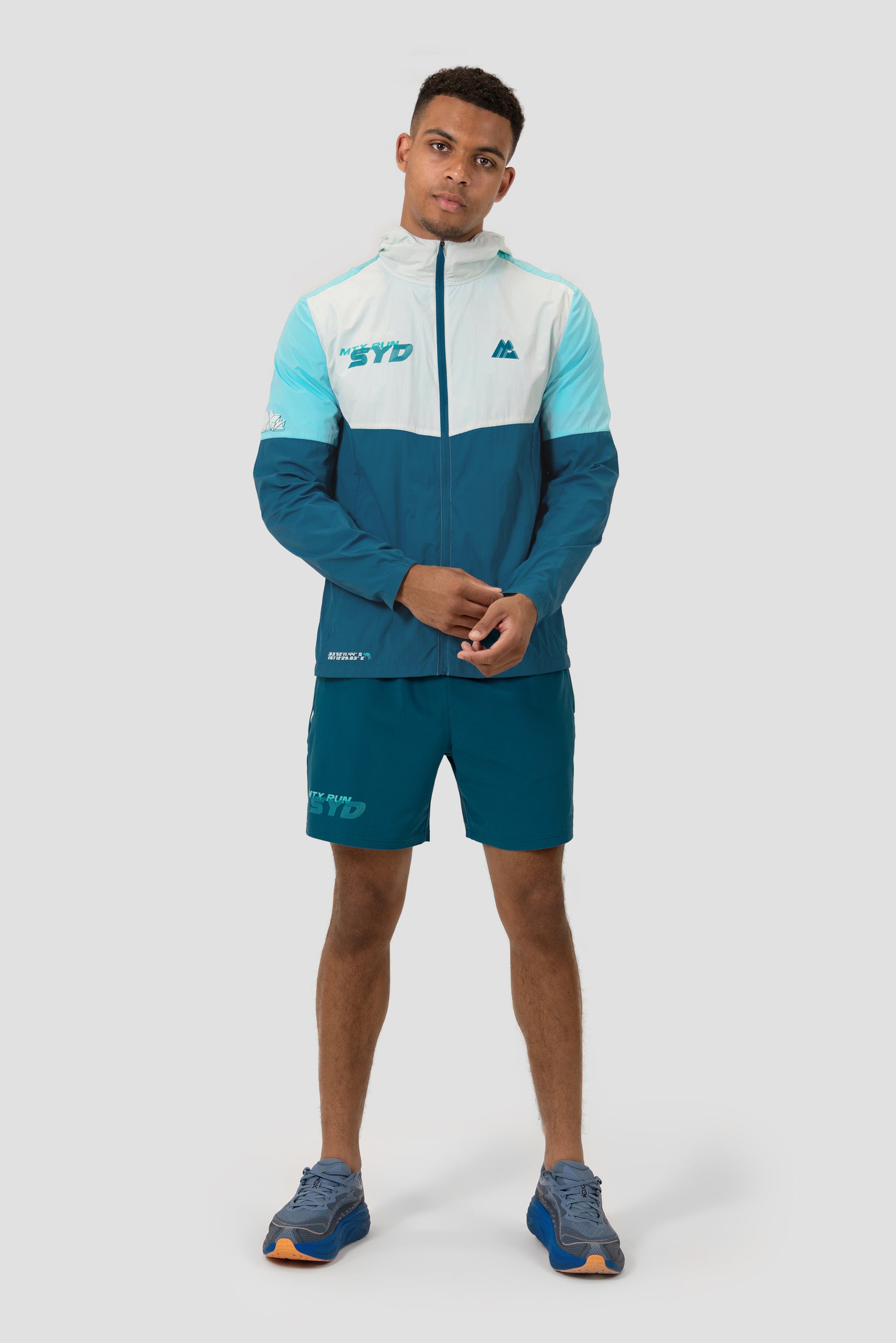 MTX Run City Sydney Jacket - Atlantic/Peyto/Breeze