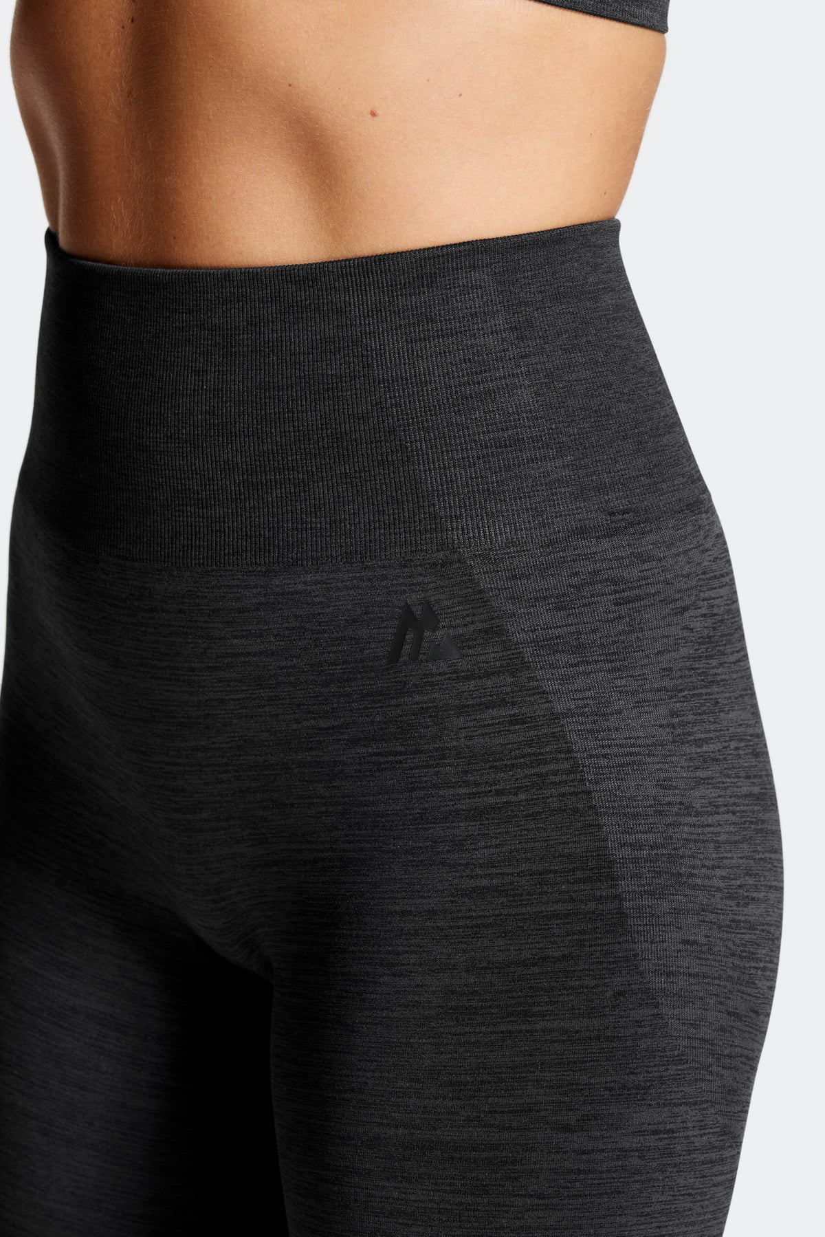 Trail Seamless Legging - Black Marl