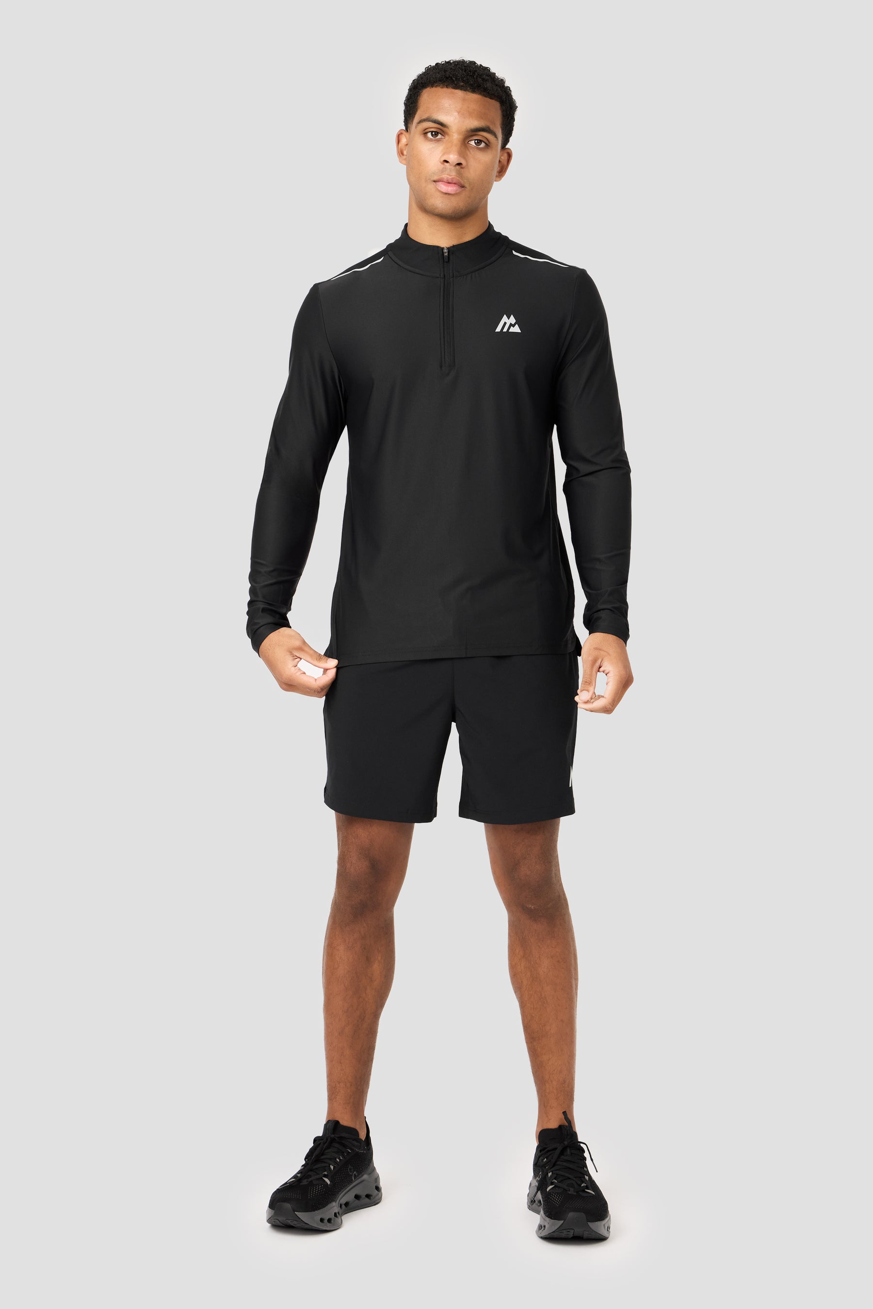 Charge 2.0 1/4 Zip - Black