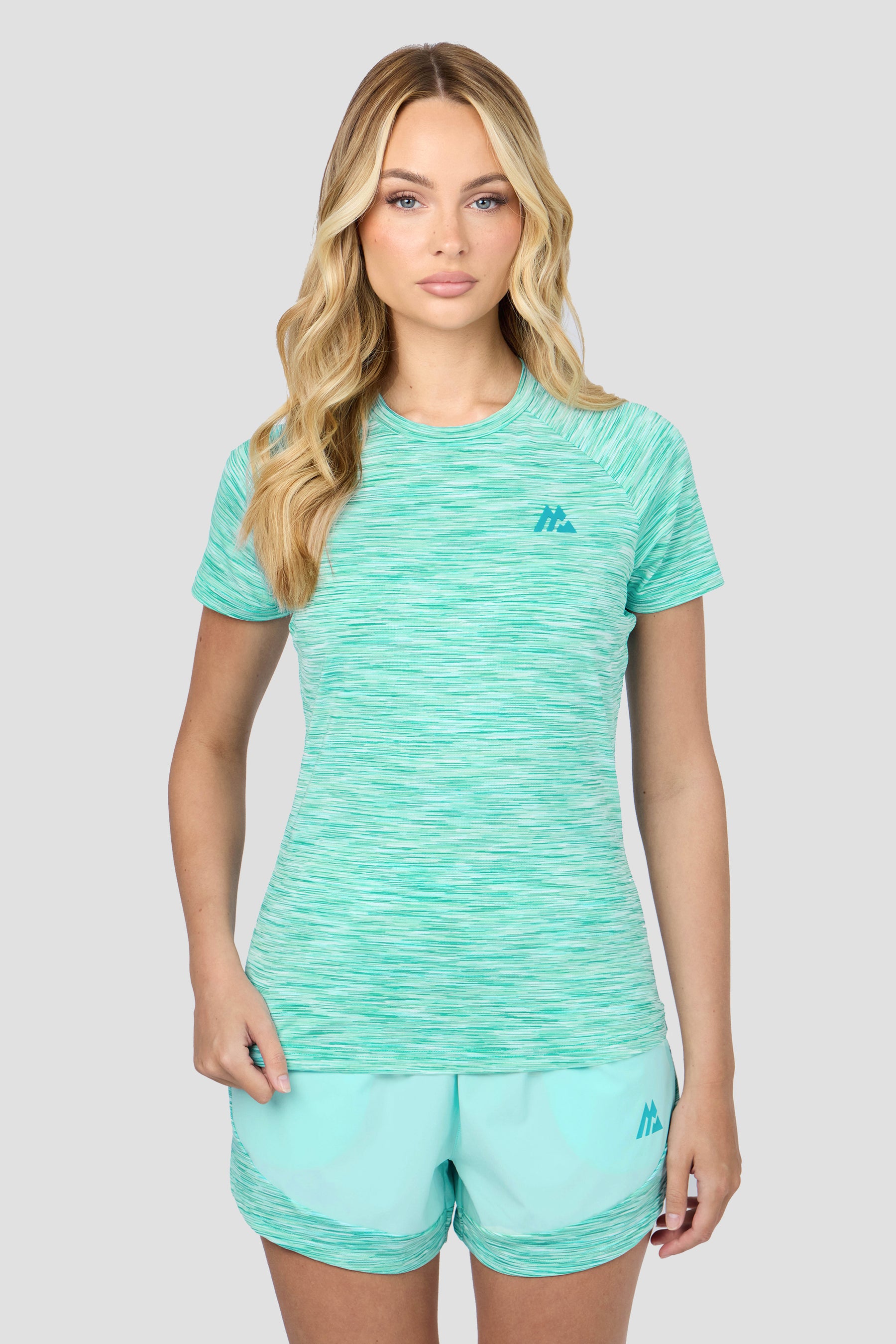 Women's Trail T-Shirt - Turquoise Multi 