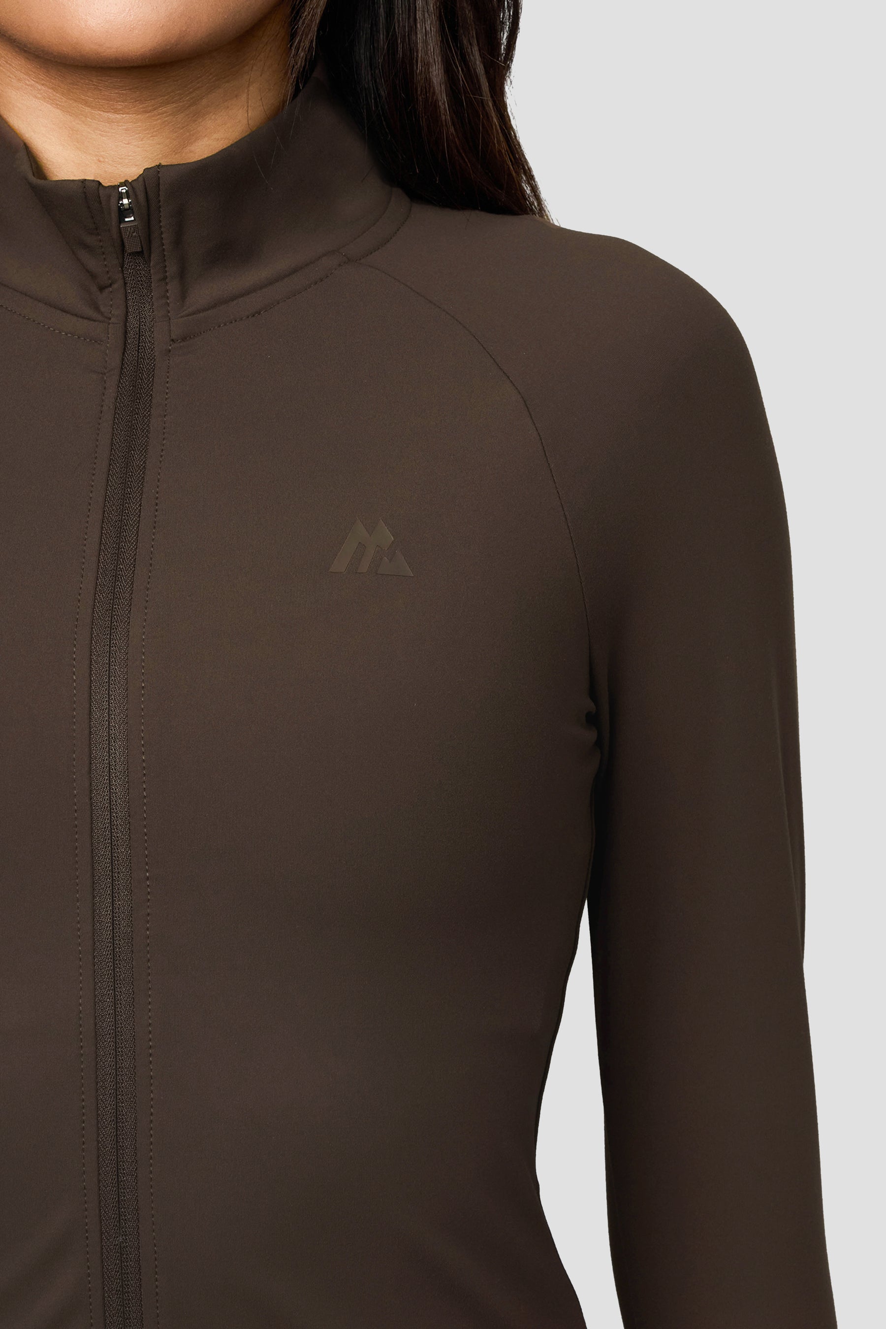 Form Full Zip - Cocoa