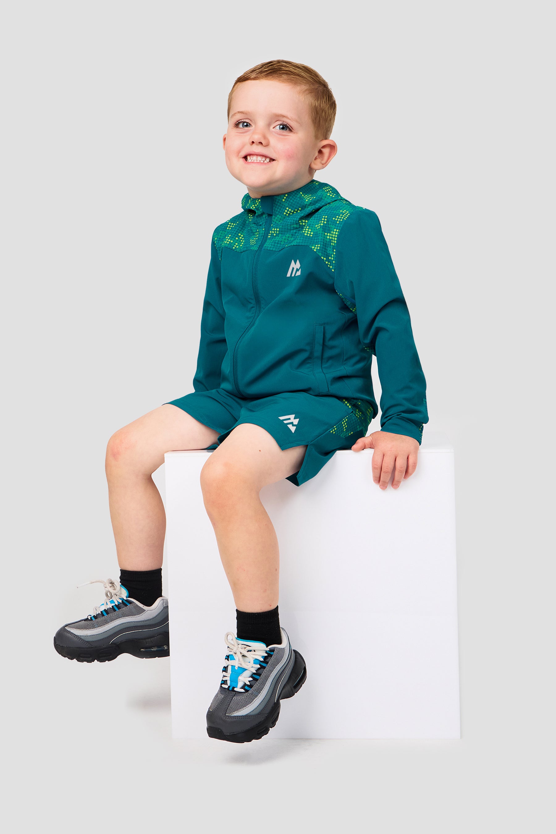 Infant Descent Print Jacket - Atlantic/Aisen/Petyo/Apple