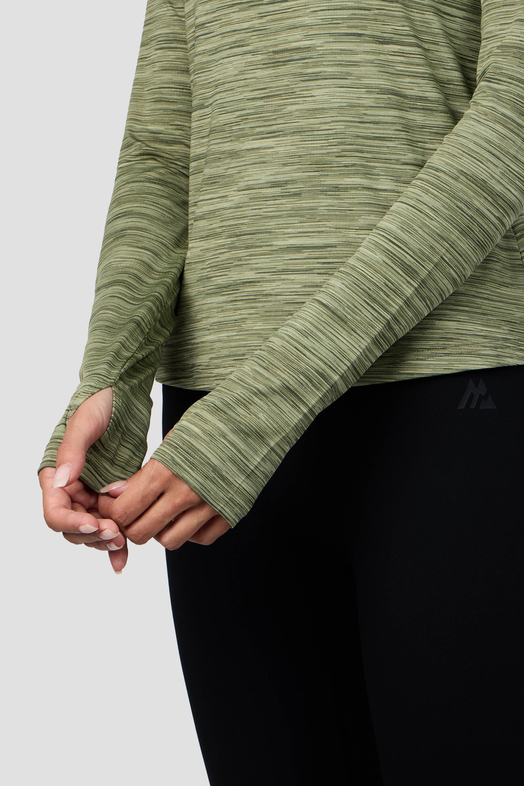 Women's Trail 1/4 Zip - Khaki Multi