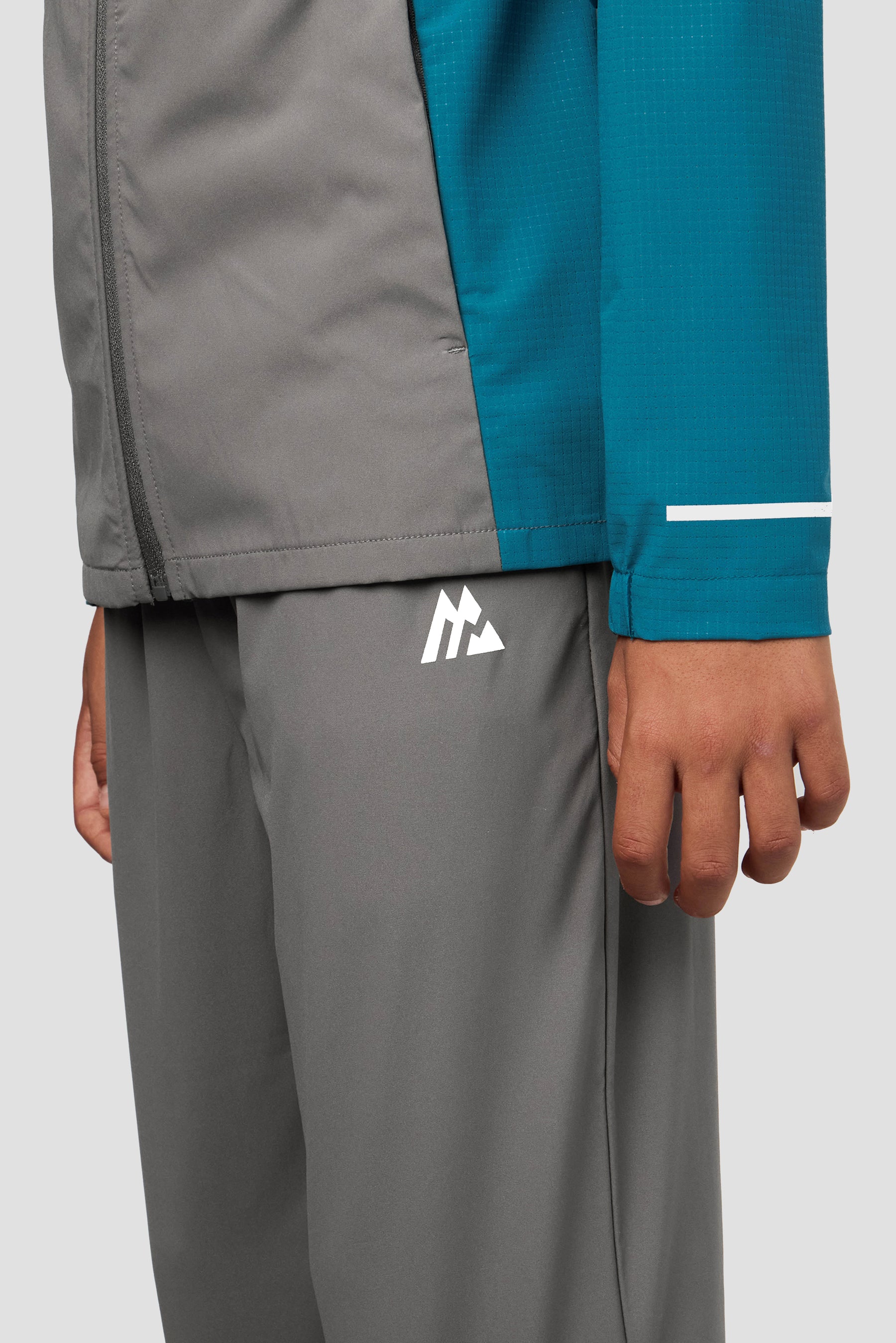 Boys Trek Tech Pant - Cement Grey/Duck Blue