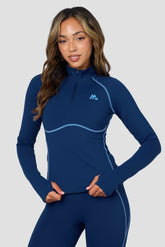 Accolade 1/4 Zip - Agency/Powder Blue