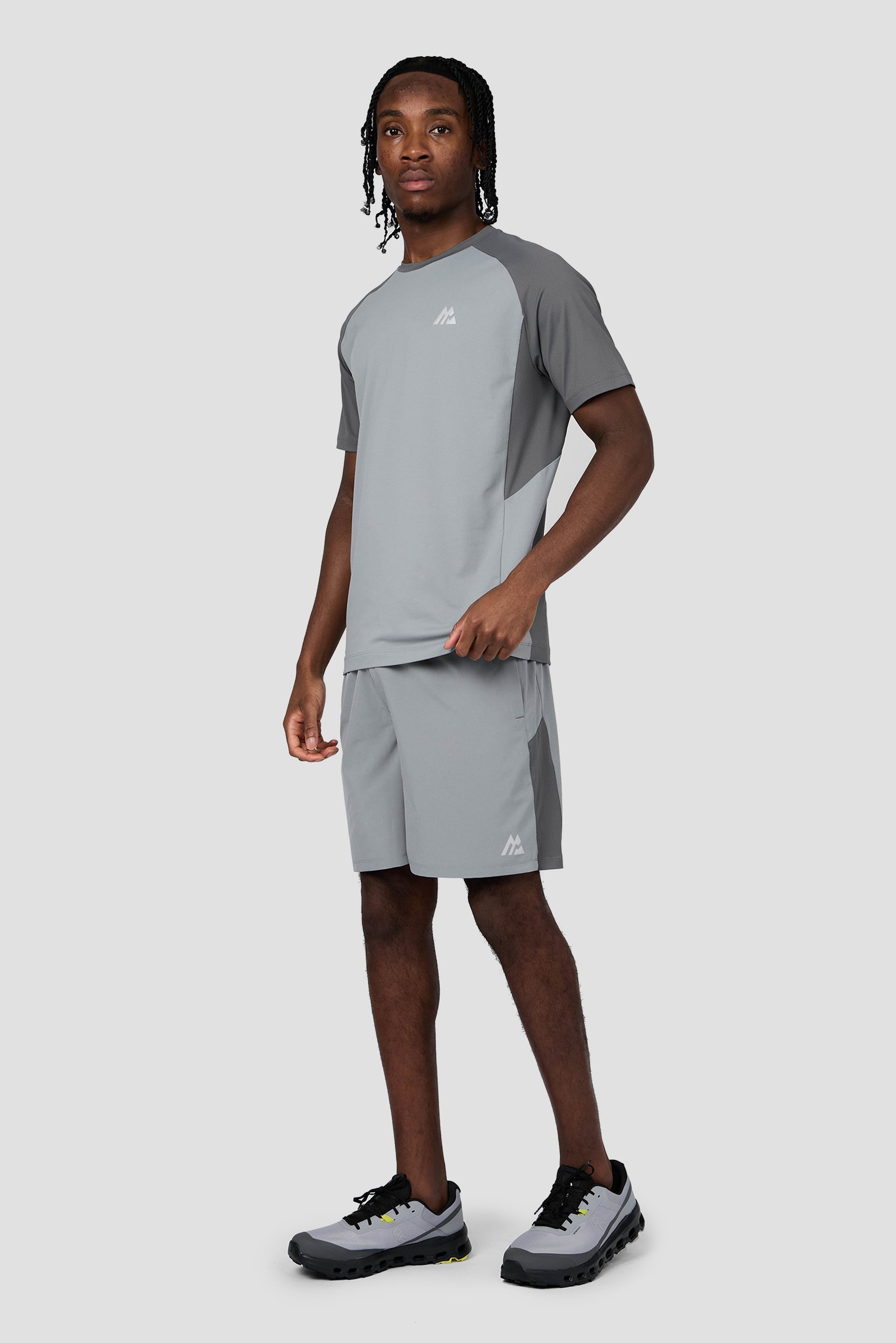 Force T-Shirt - Platinum Grey/Cement Grey