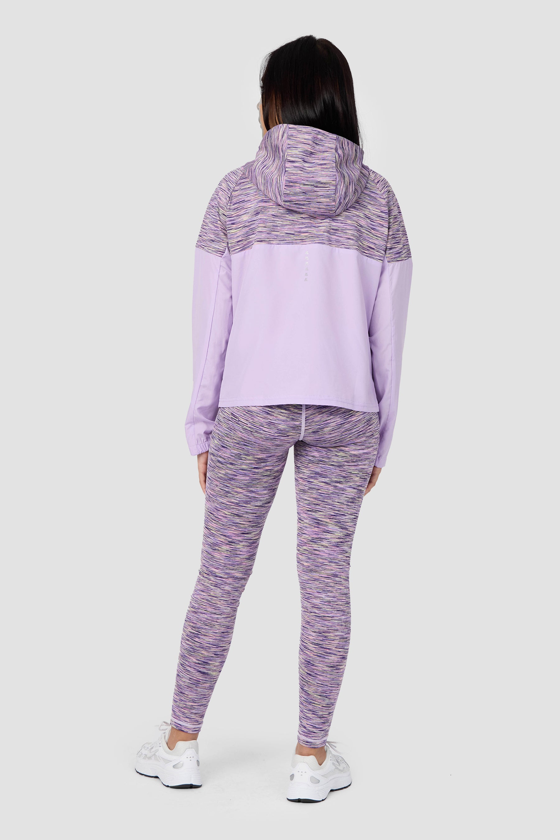 Girls Trail Windbreaker - Purple/Citrus