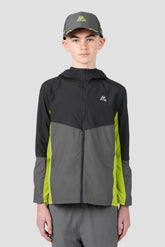 Junior Pace 2.0 Cap - Cement Grey/Asphalt/Electric Lime