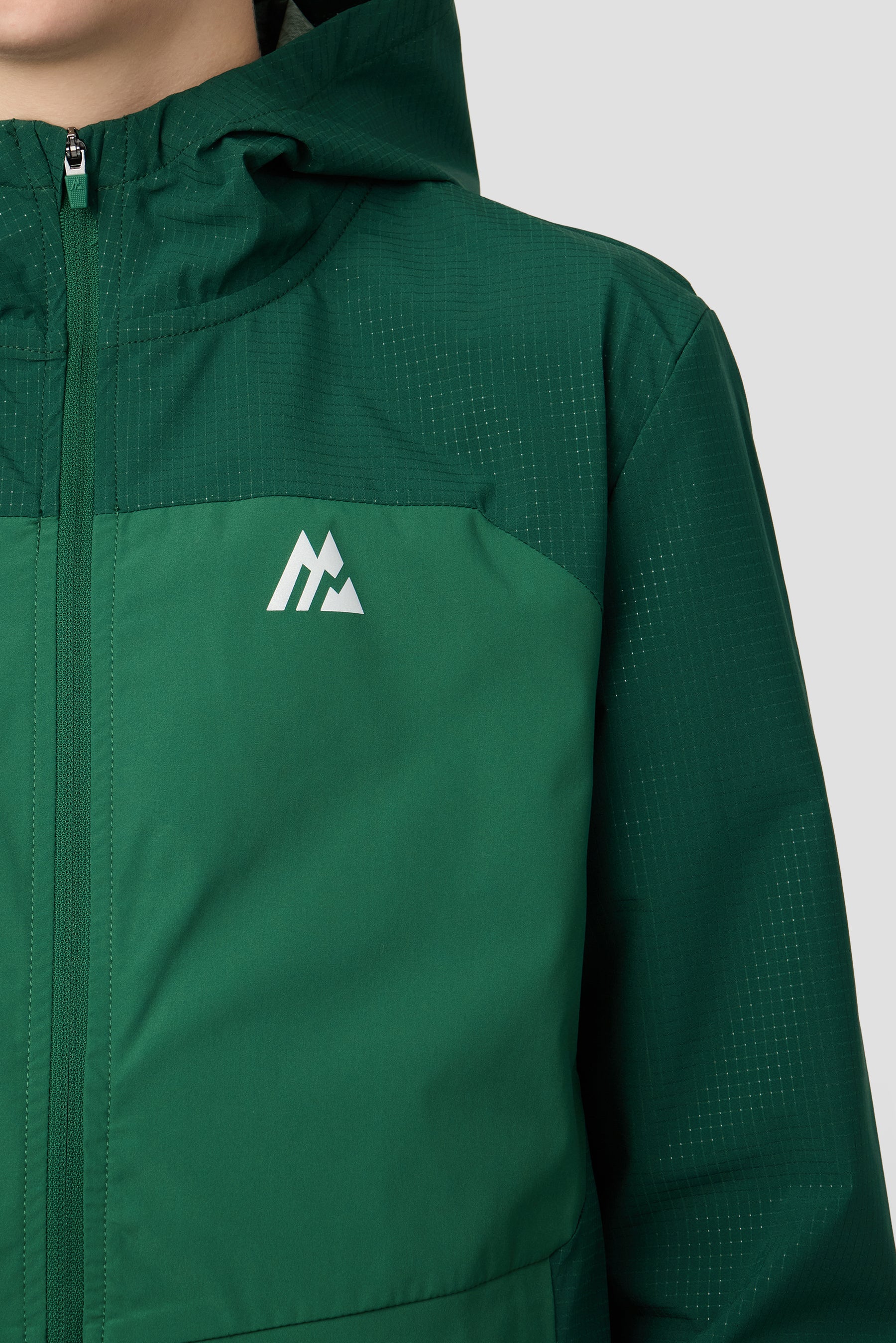 Boys Trek Tech Jacket - Evergreen/Sherwood