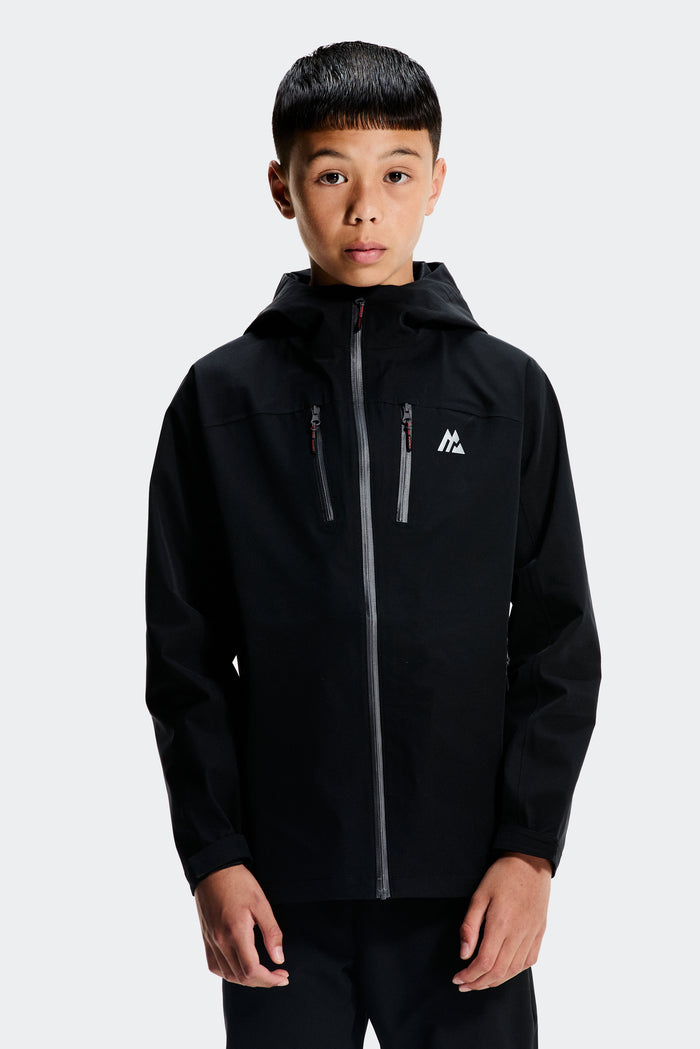 Boys Derecho Waterproof Jacket - Black