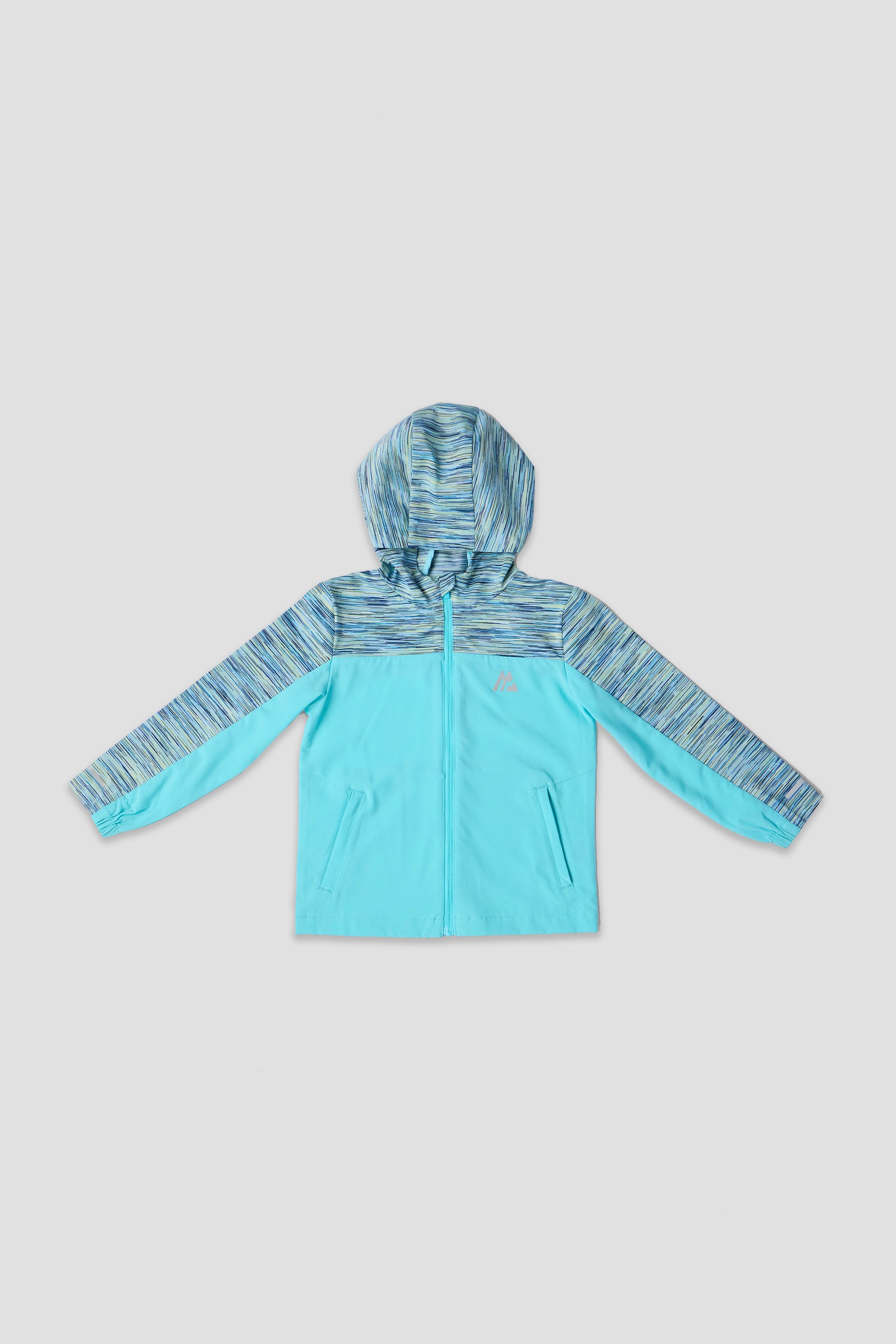 Infant Boys Trail Windbreaker - Neon Sky/Blue/Citrus