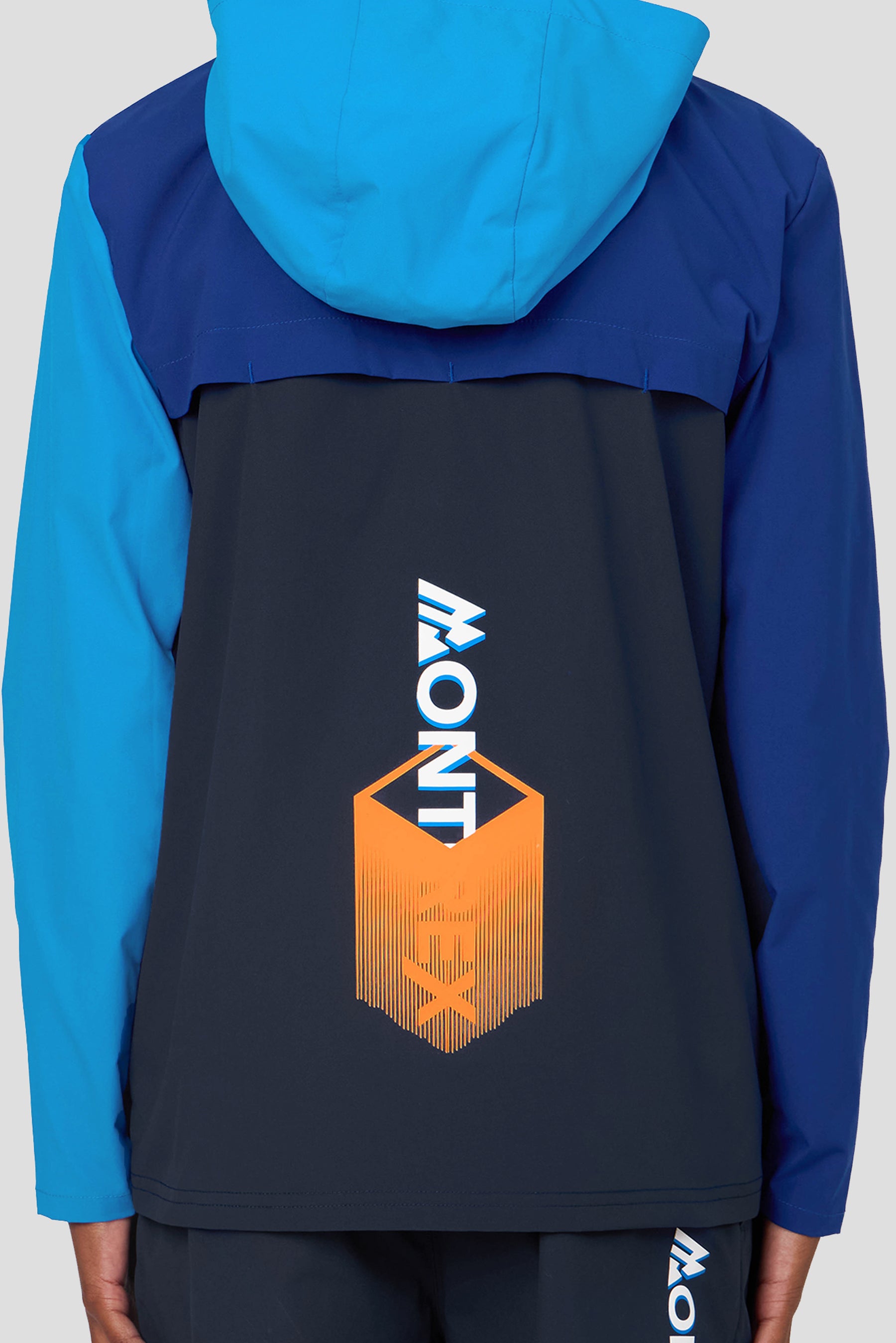 Boys MTX Run Jacket - Midnight Blue/Idaho Blue/Marine Blue