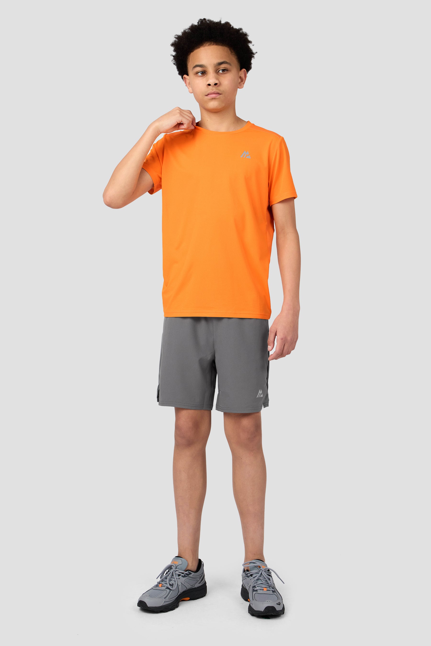 Boys Delta T-Shirt - Tangerine Glow