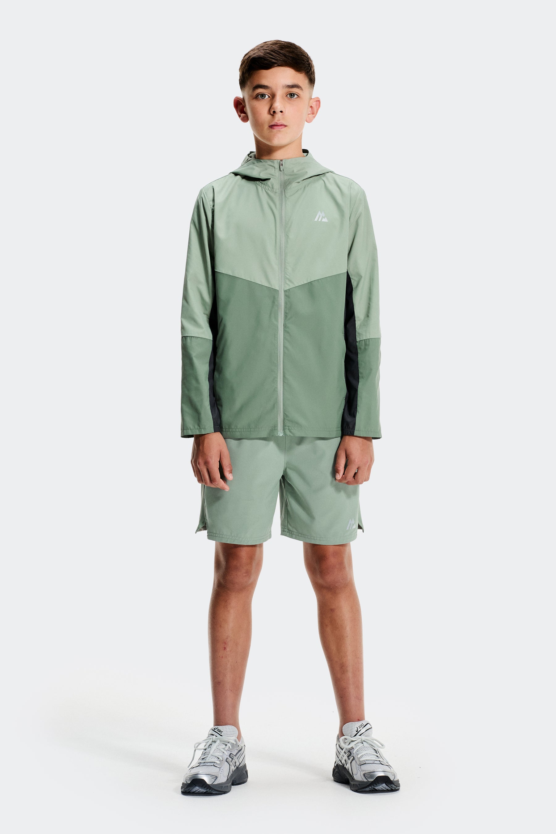 Boys Spectra Windbreaker - Ash Green/Green Slate/Asphalt