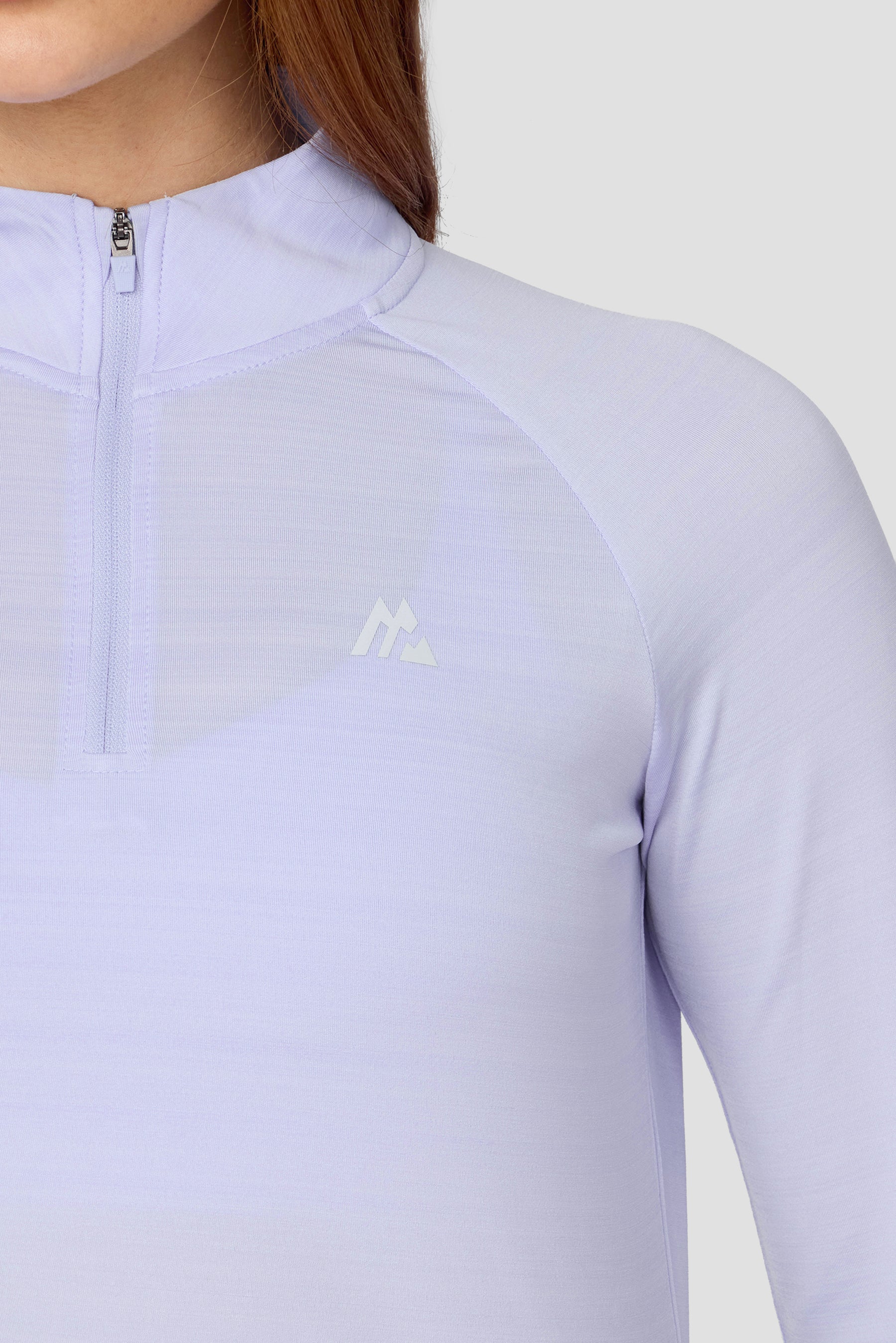 Breathe 1/4 Zip - Lilac Sapphire