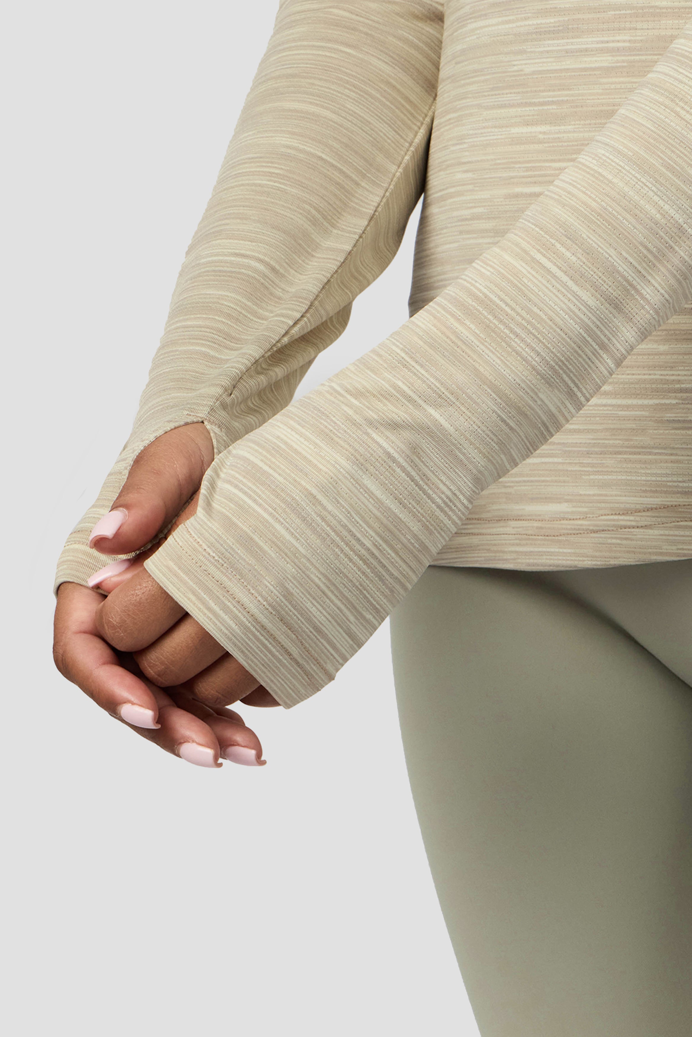 Montirex Women's Trail 1/4 Zip Maple Multi | Sportswear Gymwear