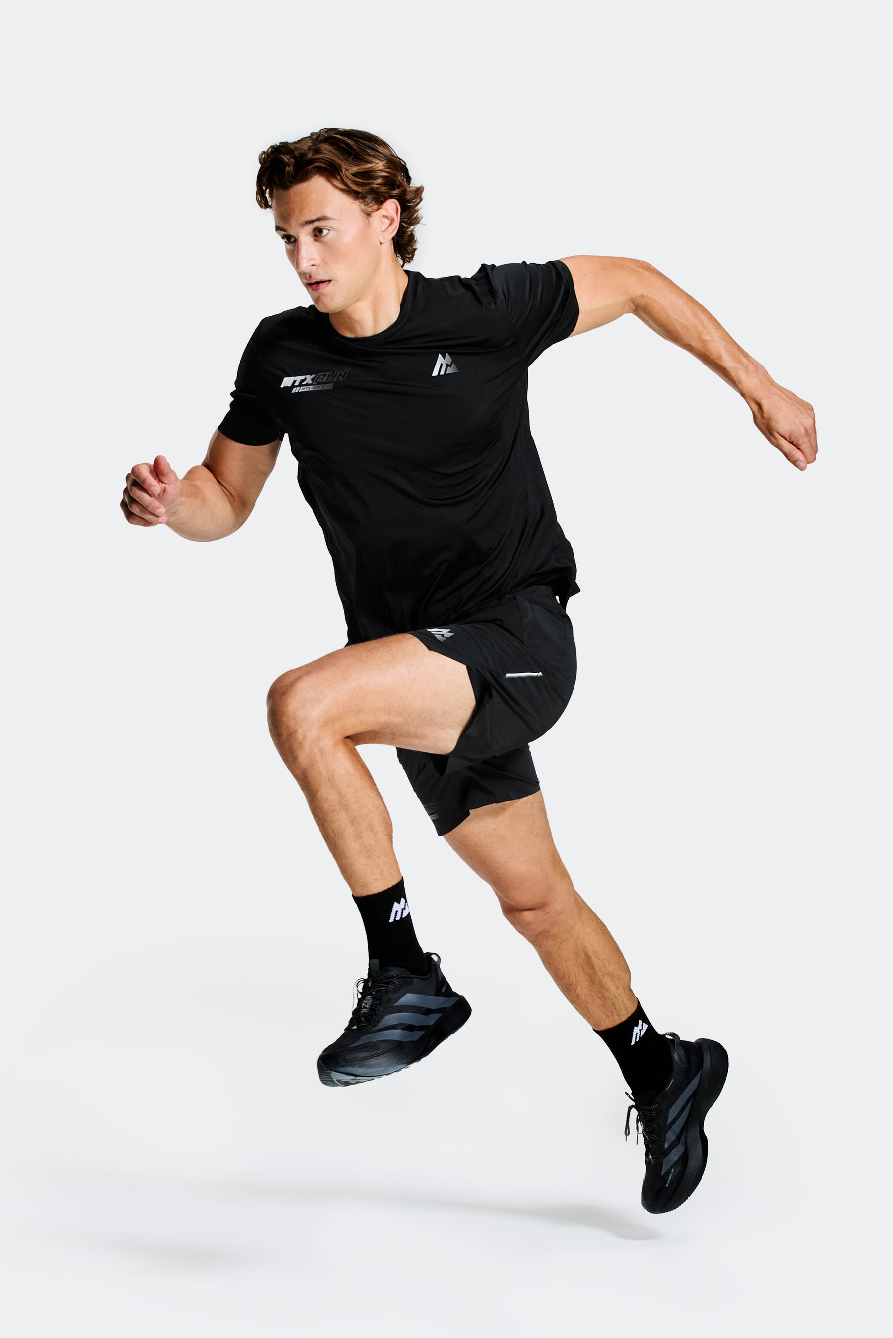 MTX Run Vertex T-Shirt - Black