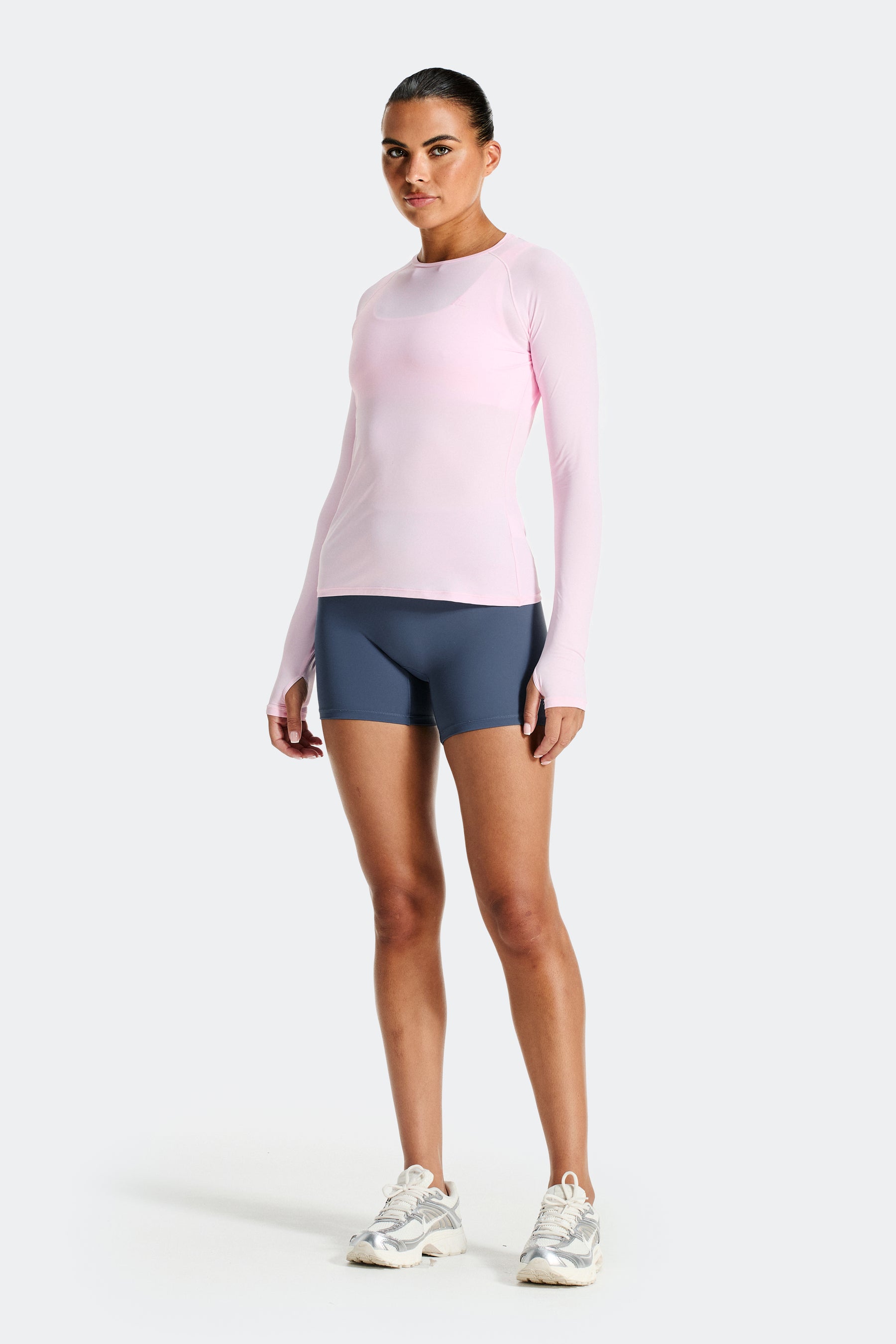Everyday Long Sleeve Top - Light Pink
