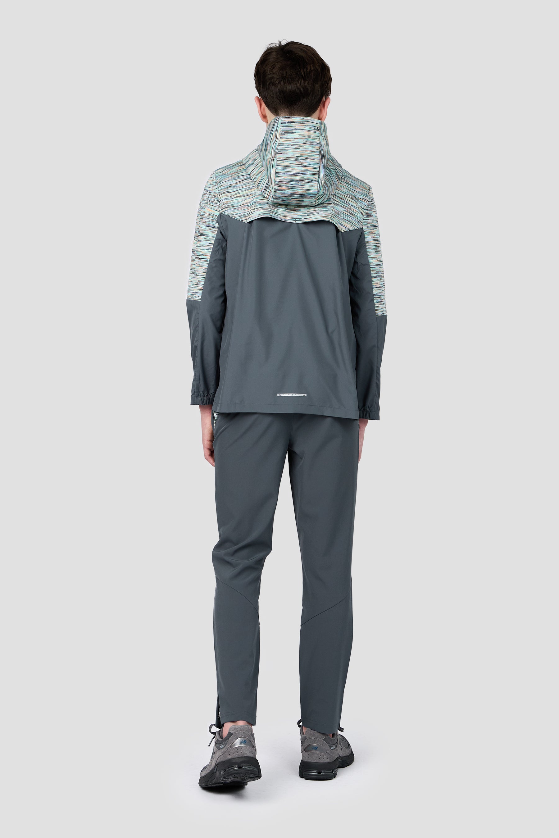 Boys Trail 2.0 Windbreaker - Grey/Pastel Multi/Black