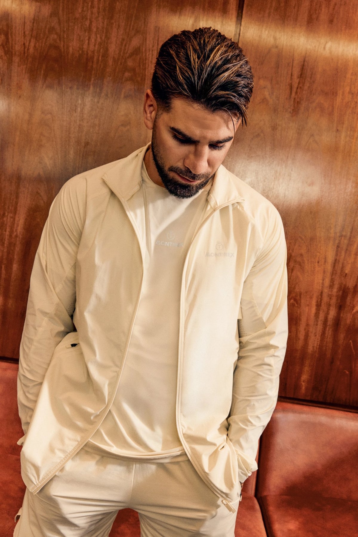 Topuria Training Jacket - Off White