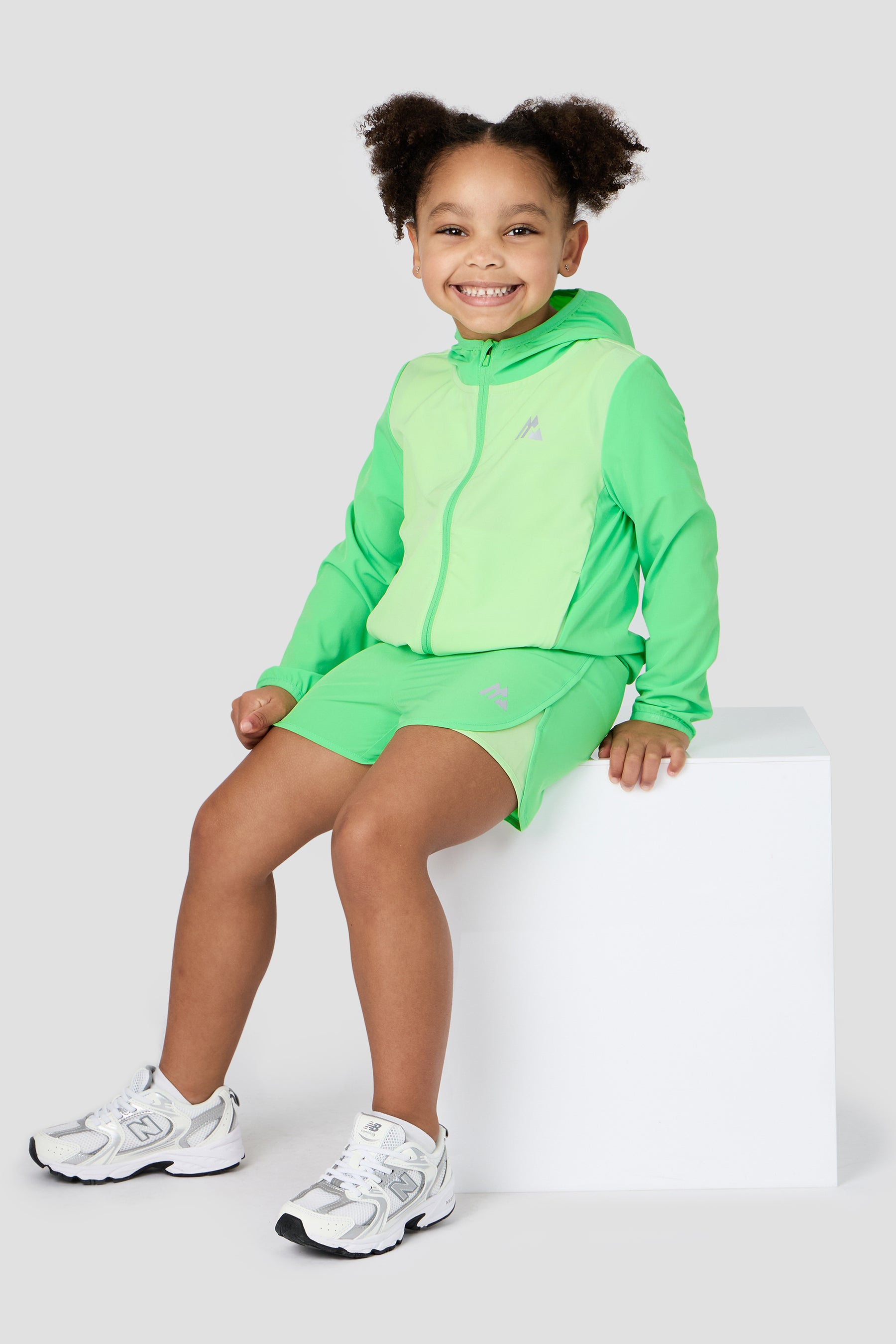 Infant Girls Bounce Windbreaker - Iced Matcha/Pistachio