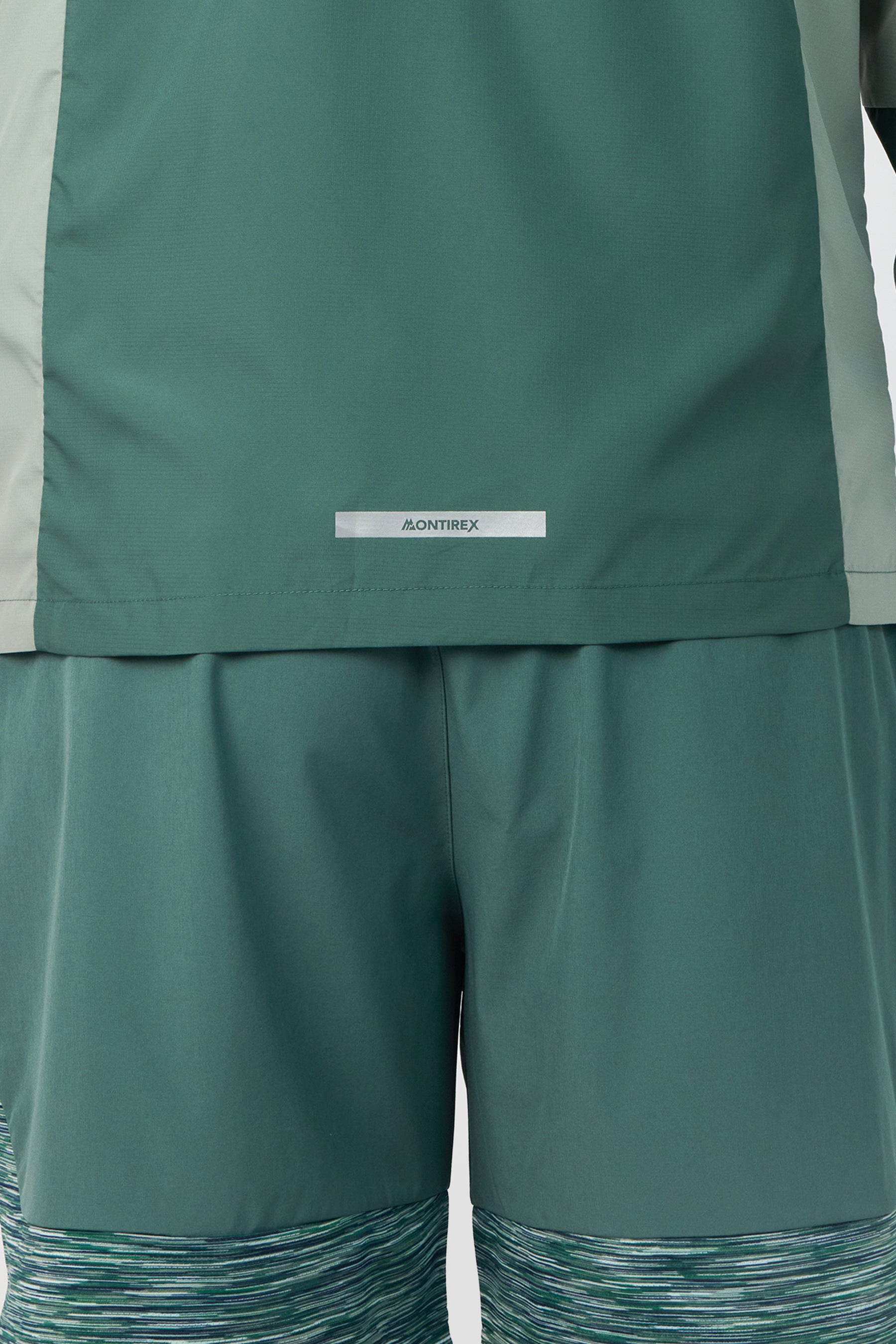 Trail Windbreaker - Green/Blue