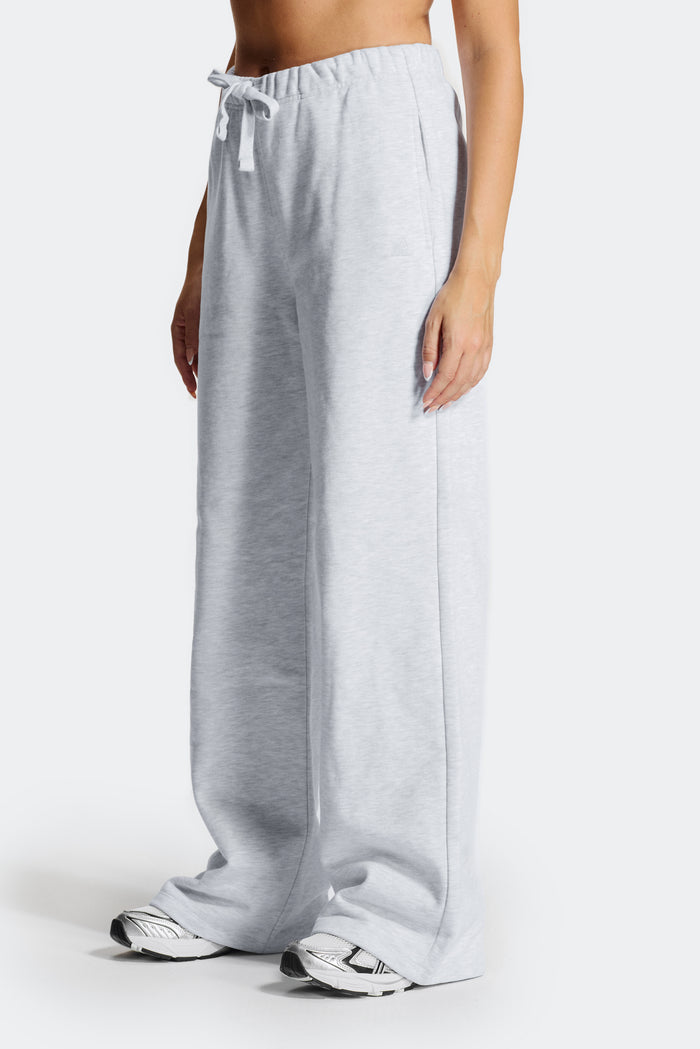 Form Wide Leg Jogger - Grey Marl