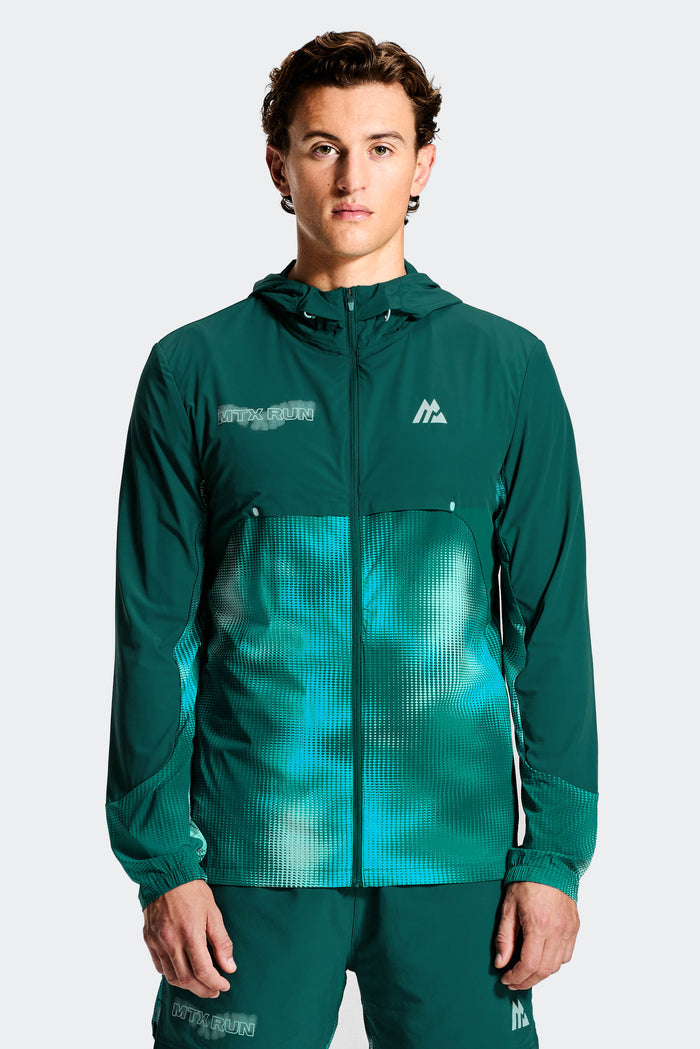 MTX Run Disperse Windbreaker - Ocean Abyss