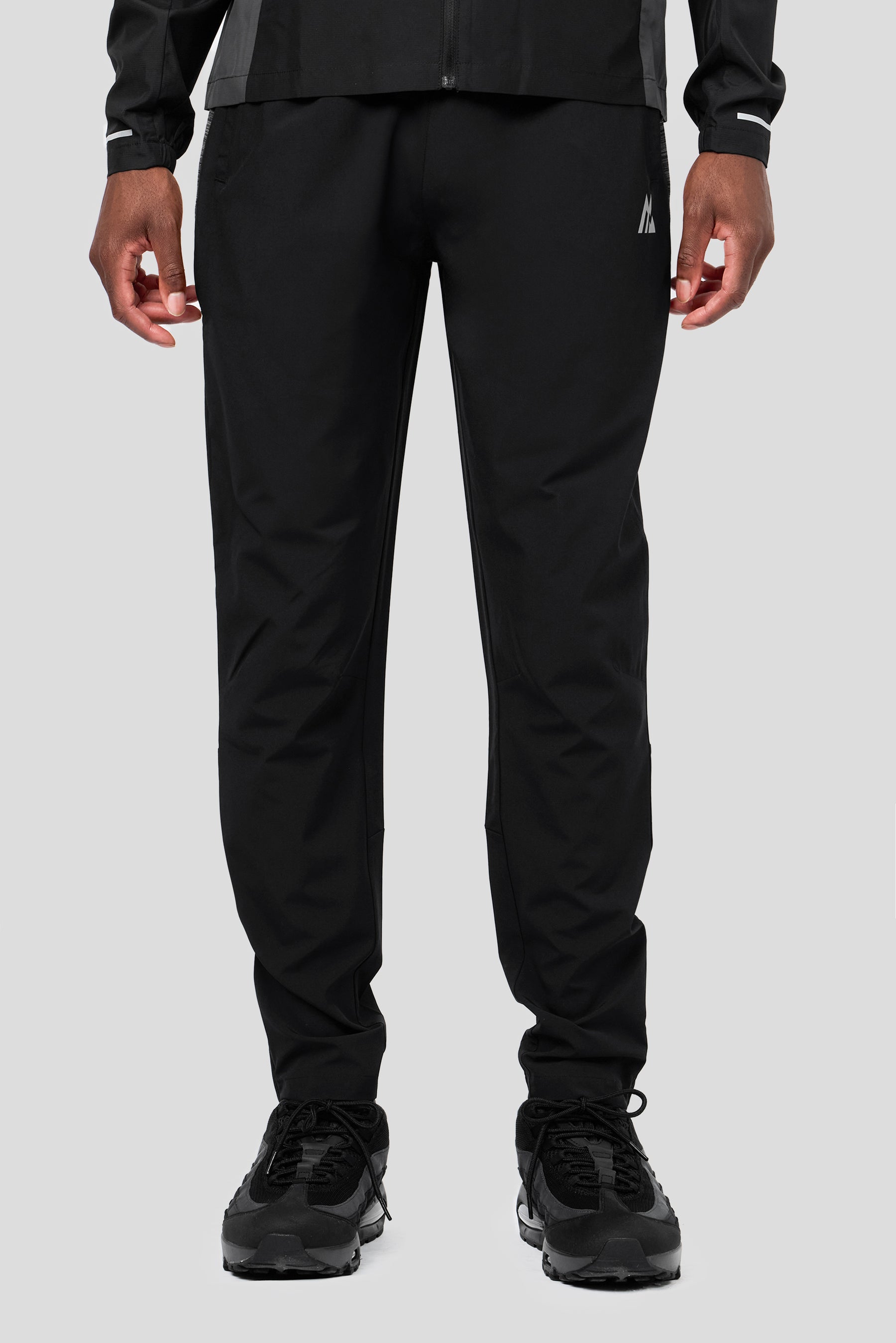 Trail Panel Running Pant - Black/Grey