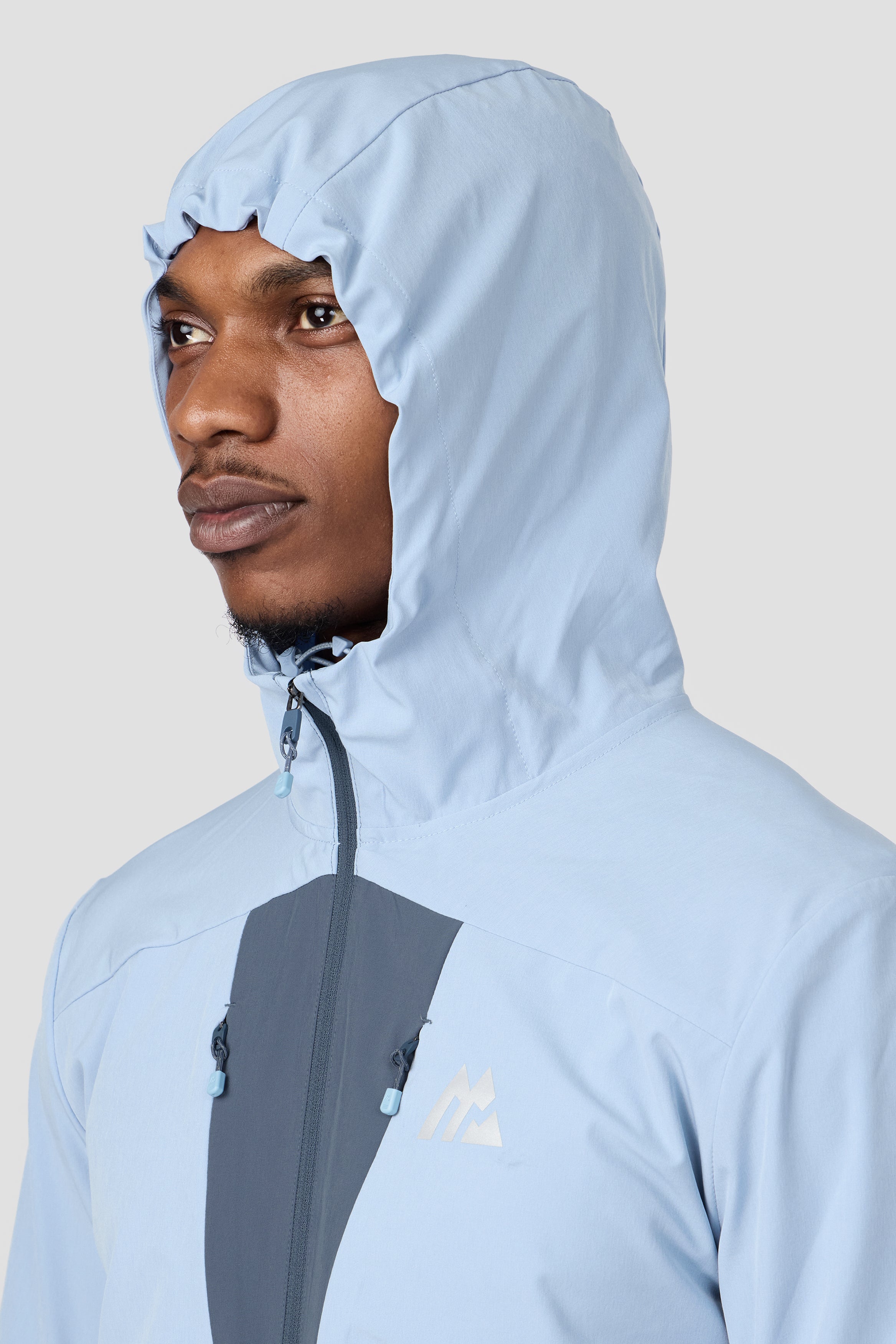 Impel Jacket Greyed Indigo/Cloudy Blue | Montirex Sportswear Gymwear