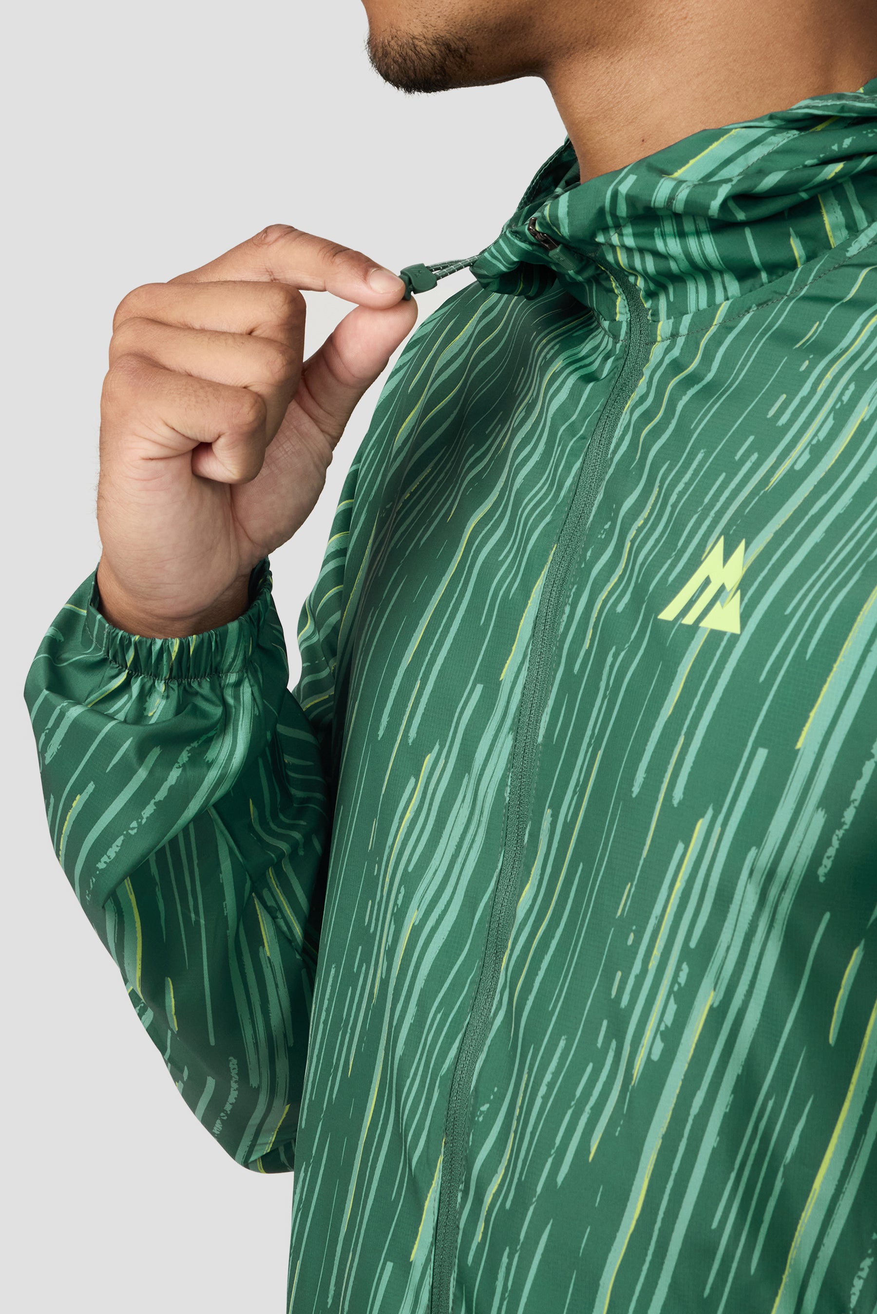 Vigour Print Windbreaker - Dolphin/Feather