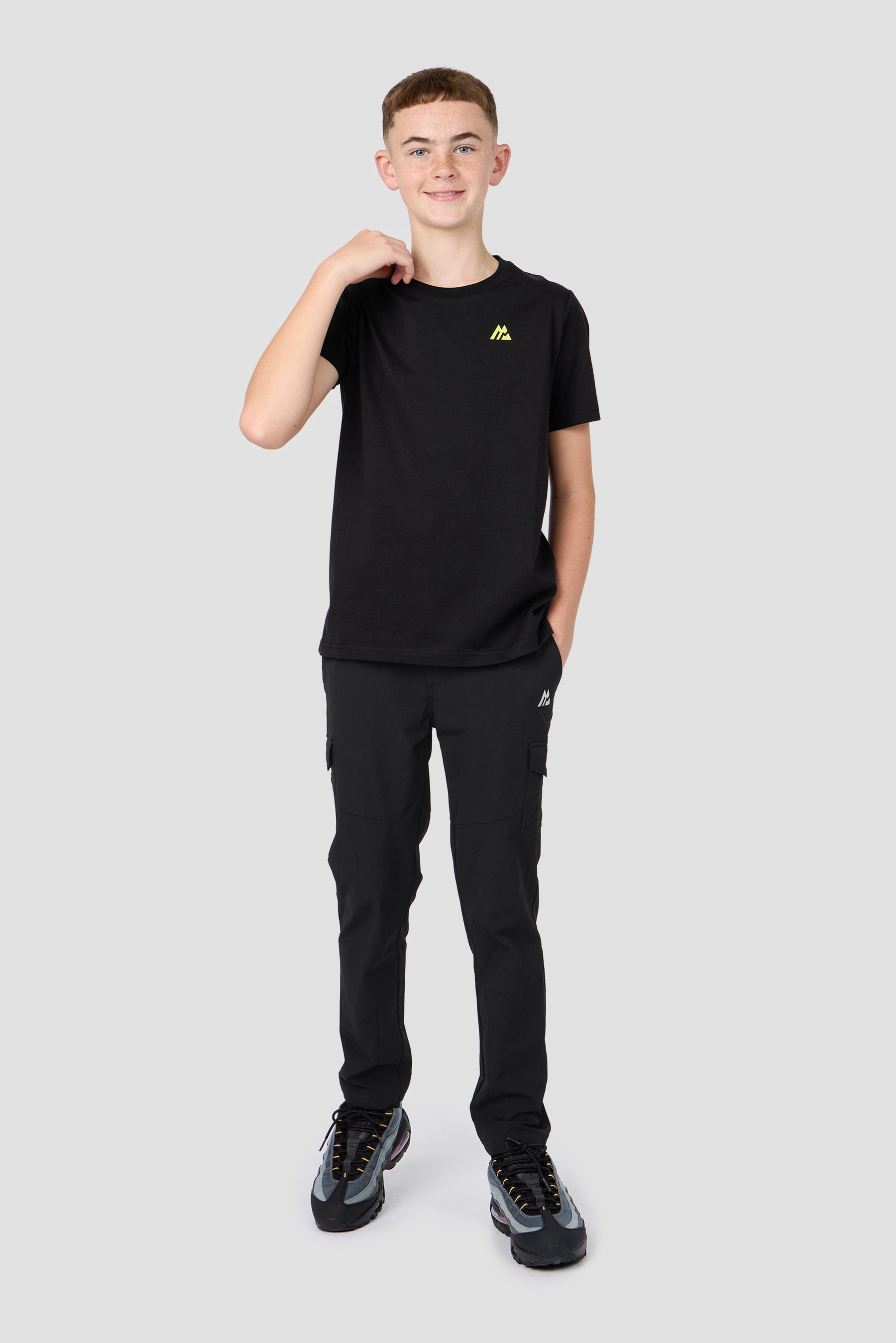 Boys Helix Graphic T-Shirt - Black