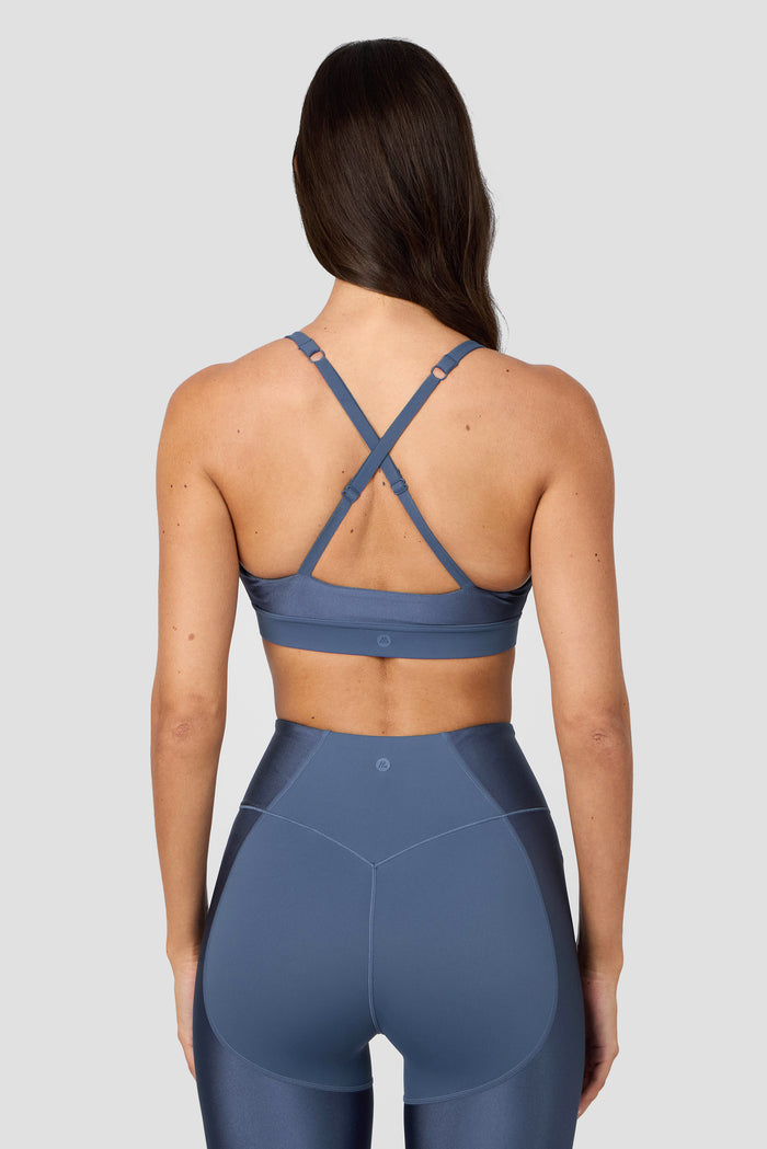 Luna Bra - Greyed Indigo 
