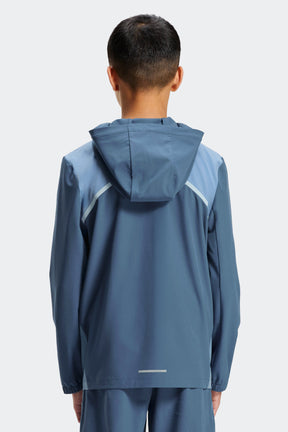 Boys Viper Jacket - Lead Blue/Summit Blue