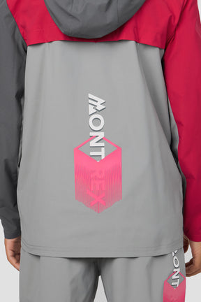 Boys MTX Run Jacket - Platinum Grey/Slate Grey/Pomegranate