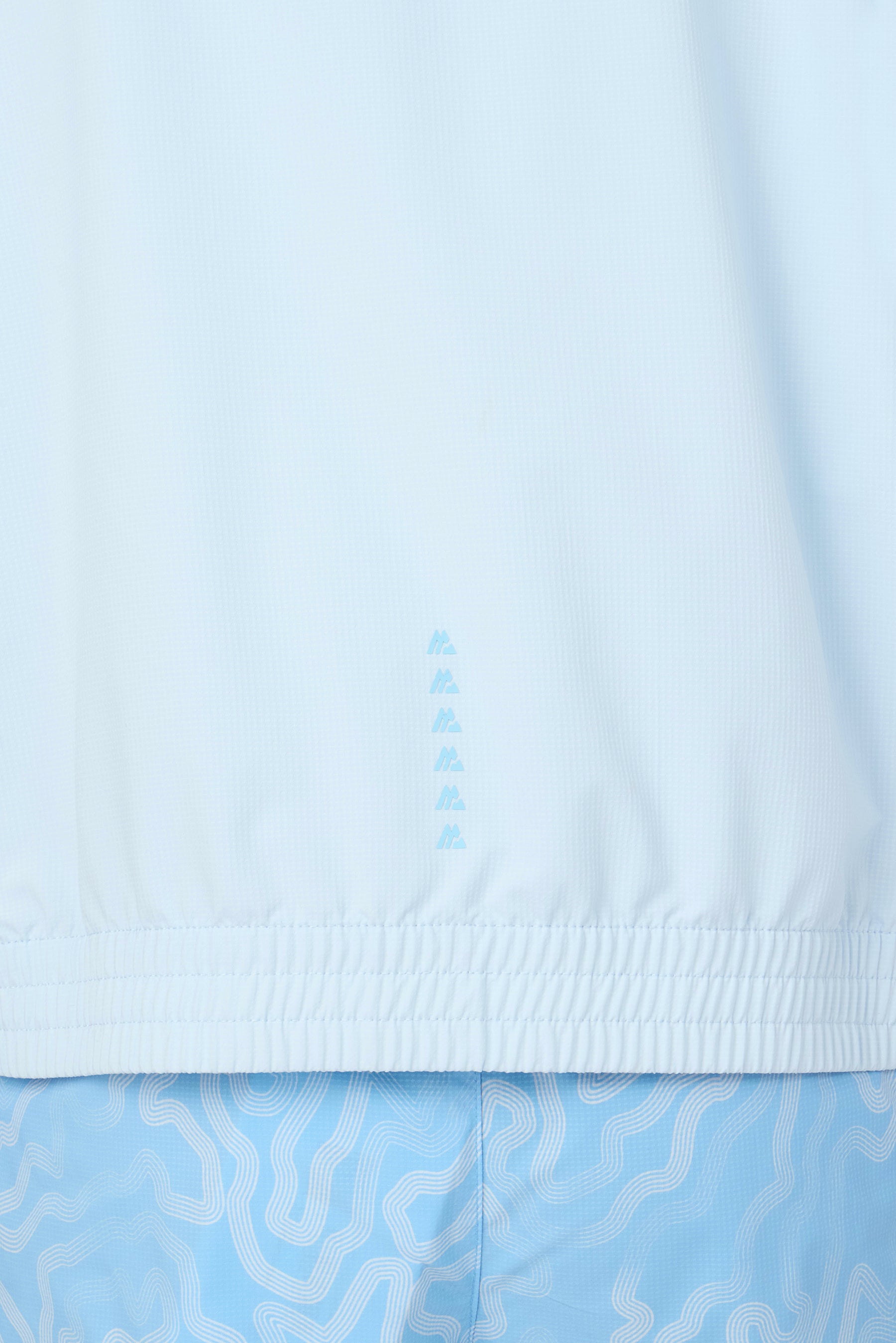 Girls Spin Windbreaker - Misty Blue/Seashell Blue