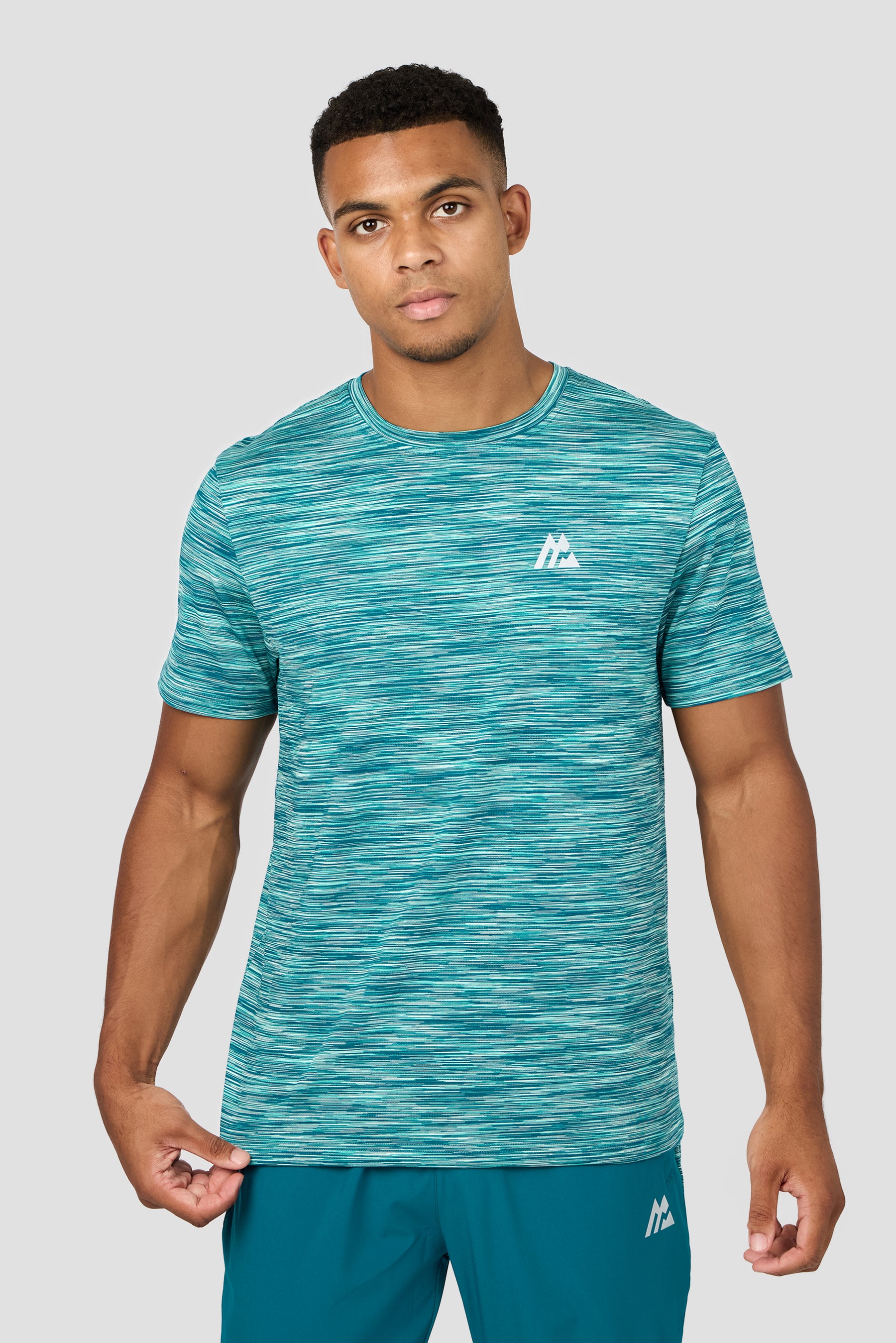 Trail T-Shirt - Teal Multi