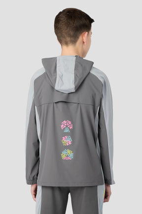 MTX Run Turbo Jacket - Cement Grey/Platinum Grey