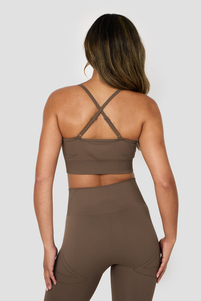 Evolve 2.0 Seamless Bra - Macchiato