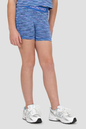 Girls Trail Icon Short - Navy/Purple