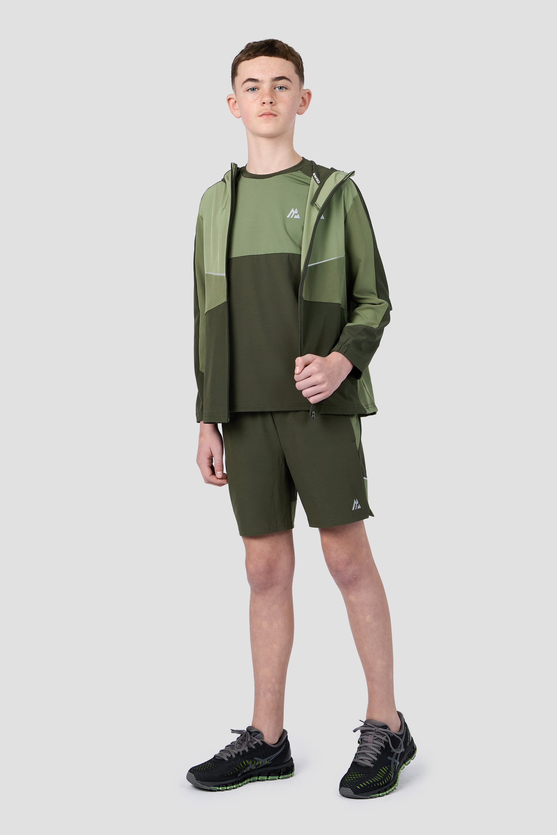 Boys Cerberus T-Shirt - Elm/Fleck/Orchard